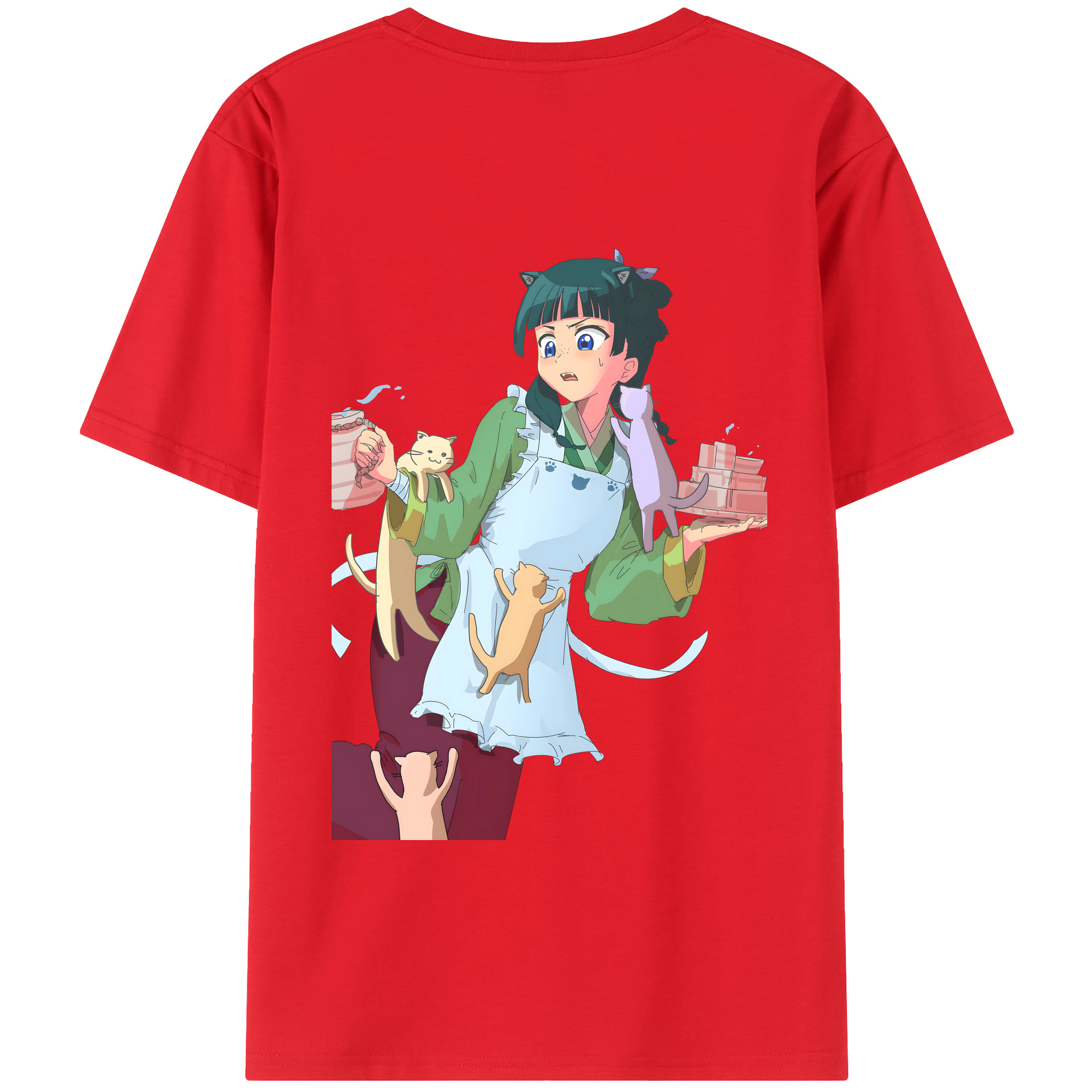 （画像用） 薬屋のひとりごと The Apothecary Diaries レディース半袖Tシャツ(バックプリント)