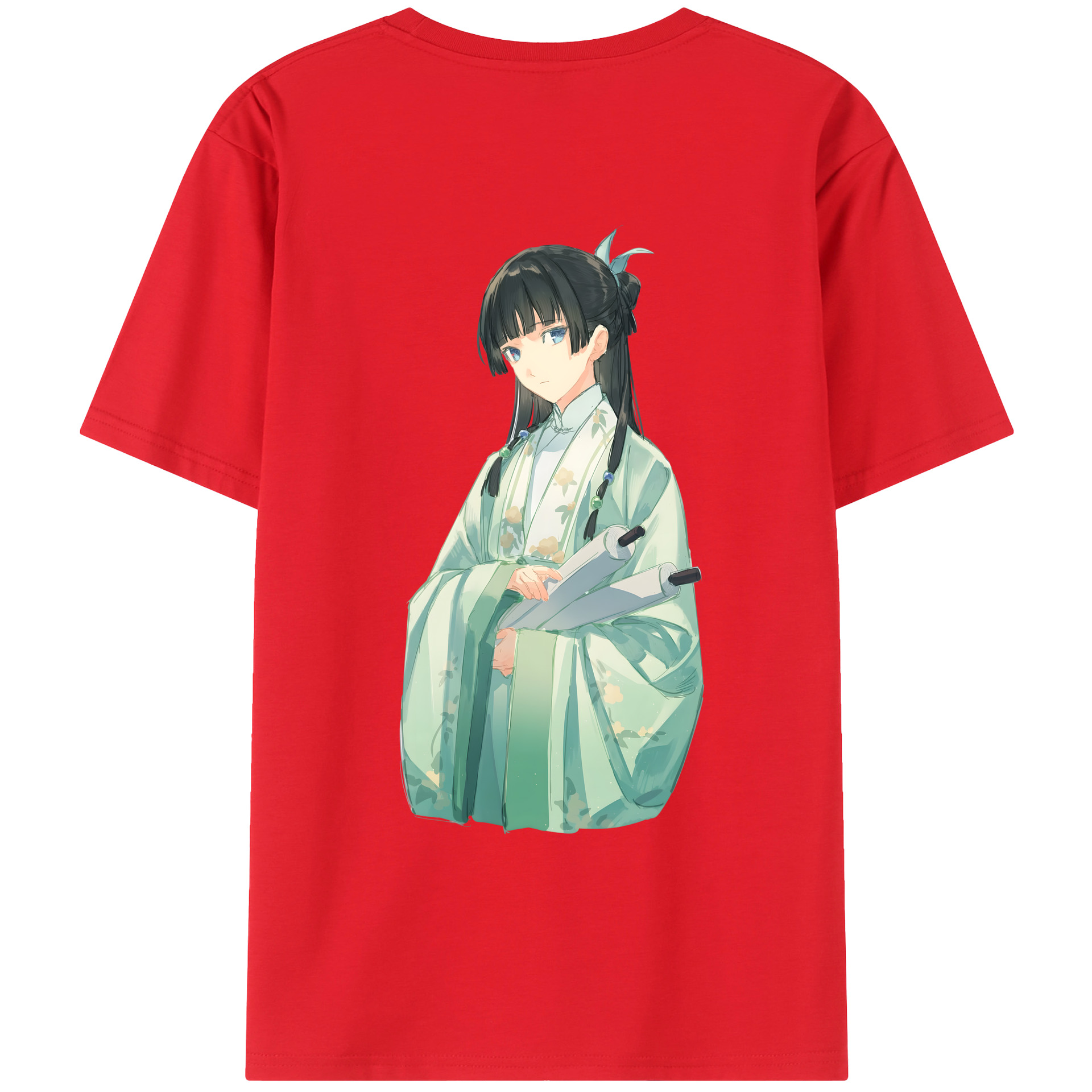 （画像用） 薬屋のひとりごと The Apothecary Diaries レディース半袖Tシャツ(バックプリント)