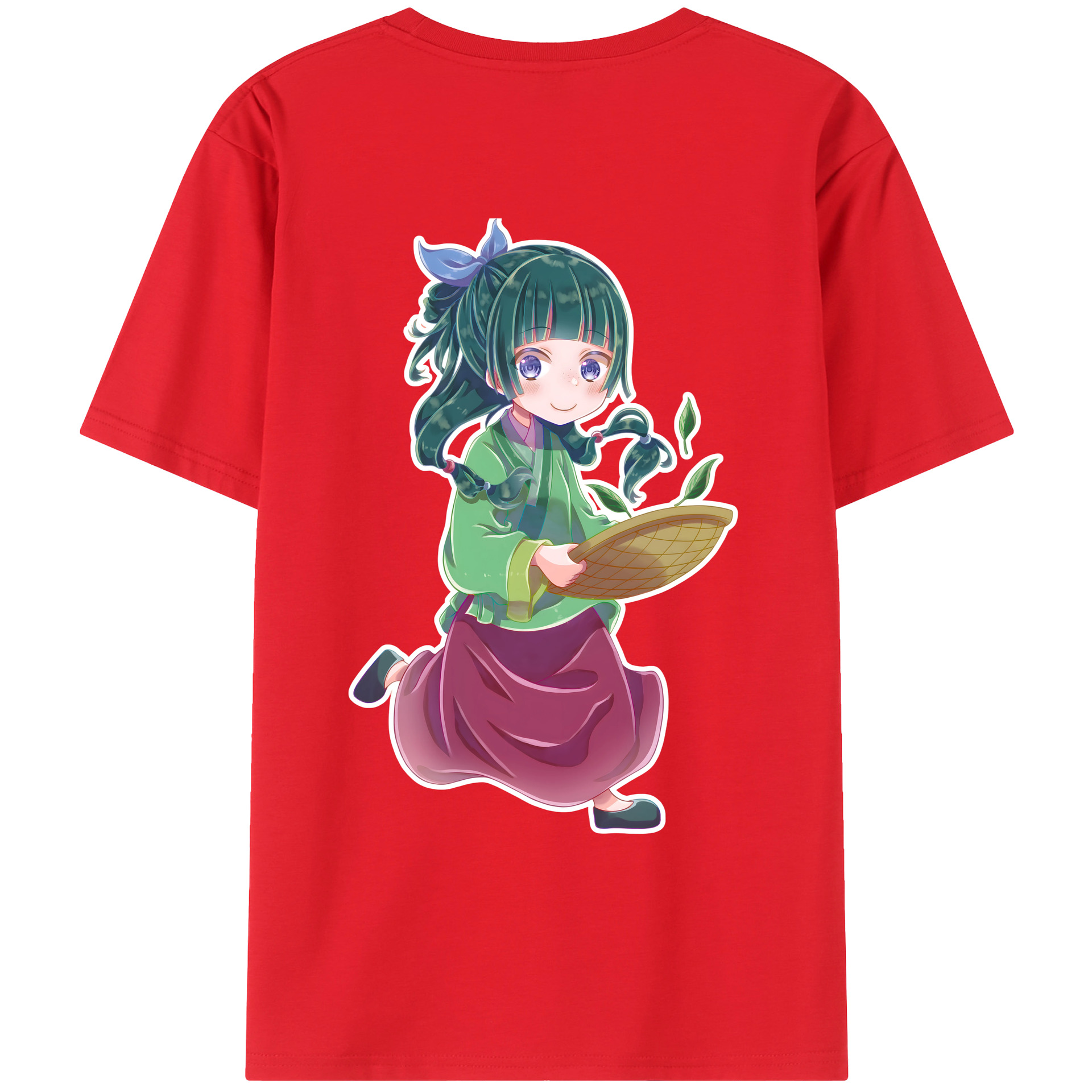 （画像用） 薬屋のひとりごと The Apothecary Diaries レディース半袖Tシャツ(バックプリント)