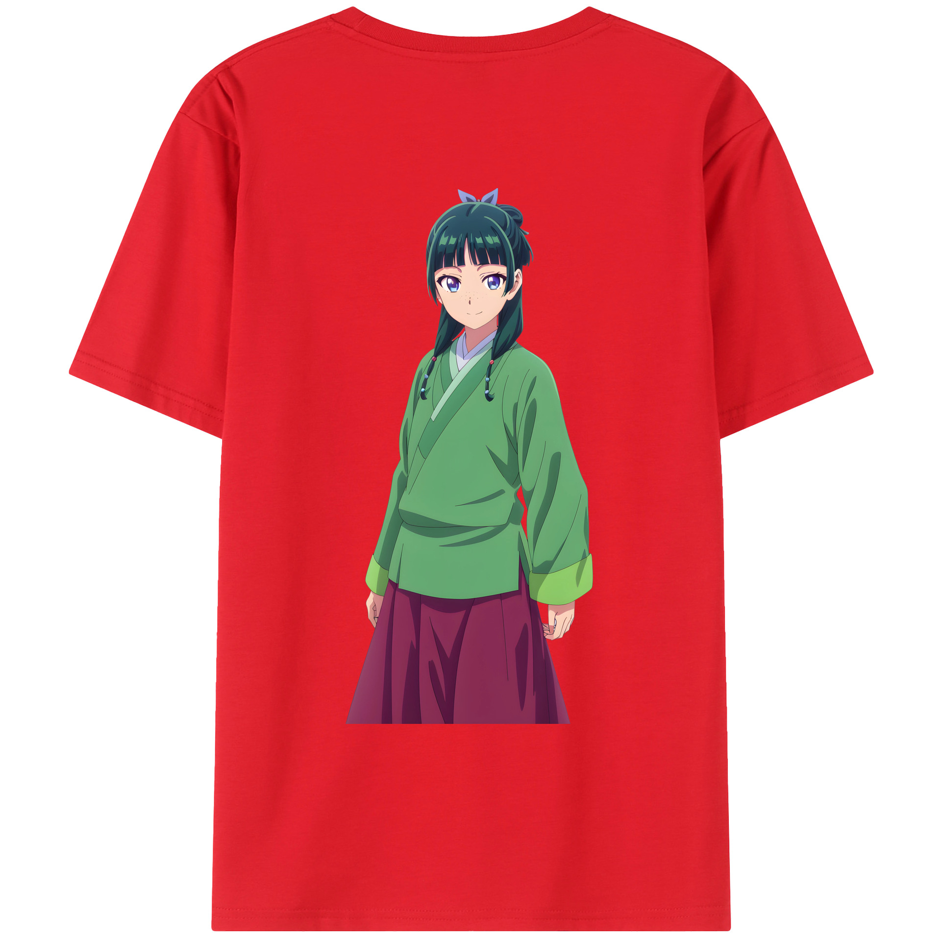 （画像用） 薬屋のひとりごと The Apothecary Diaries レディース半袖Tシャツ(バックプリント)