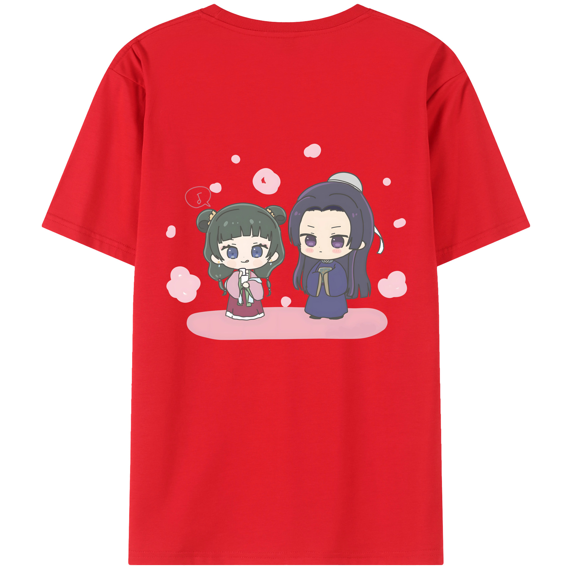 （画像用） 薬屋のひとりごと The Apothecary Diaries レディース半袖Tシャツ(バックプリント)