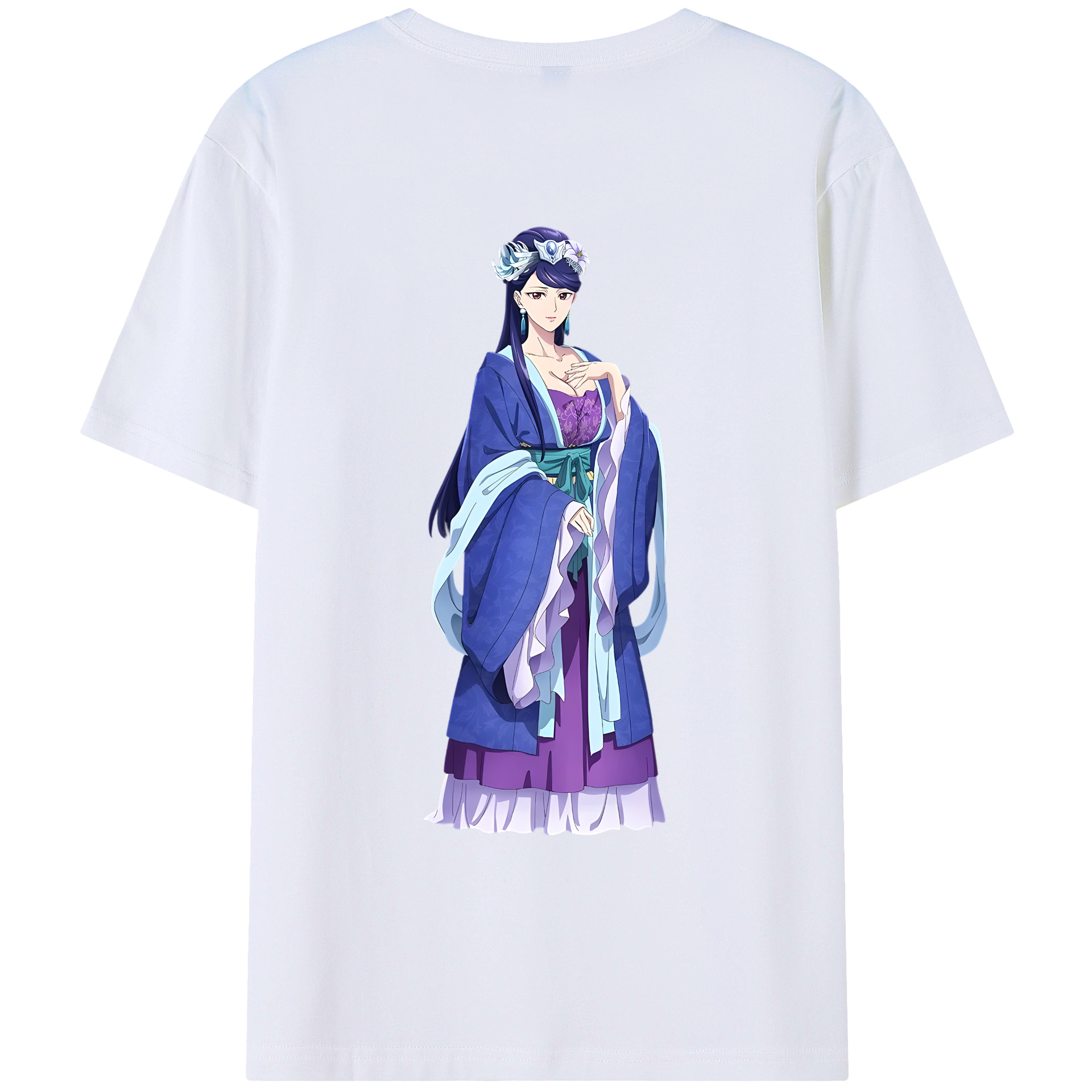 （画像用） 薬屋のひとりごと The Apothecary Diaries レディース半袖Tシャツ(バックプリント)