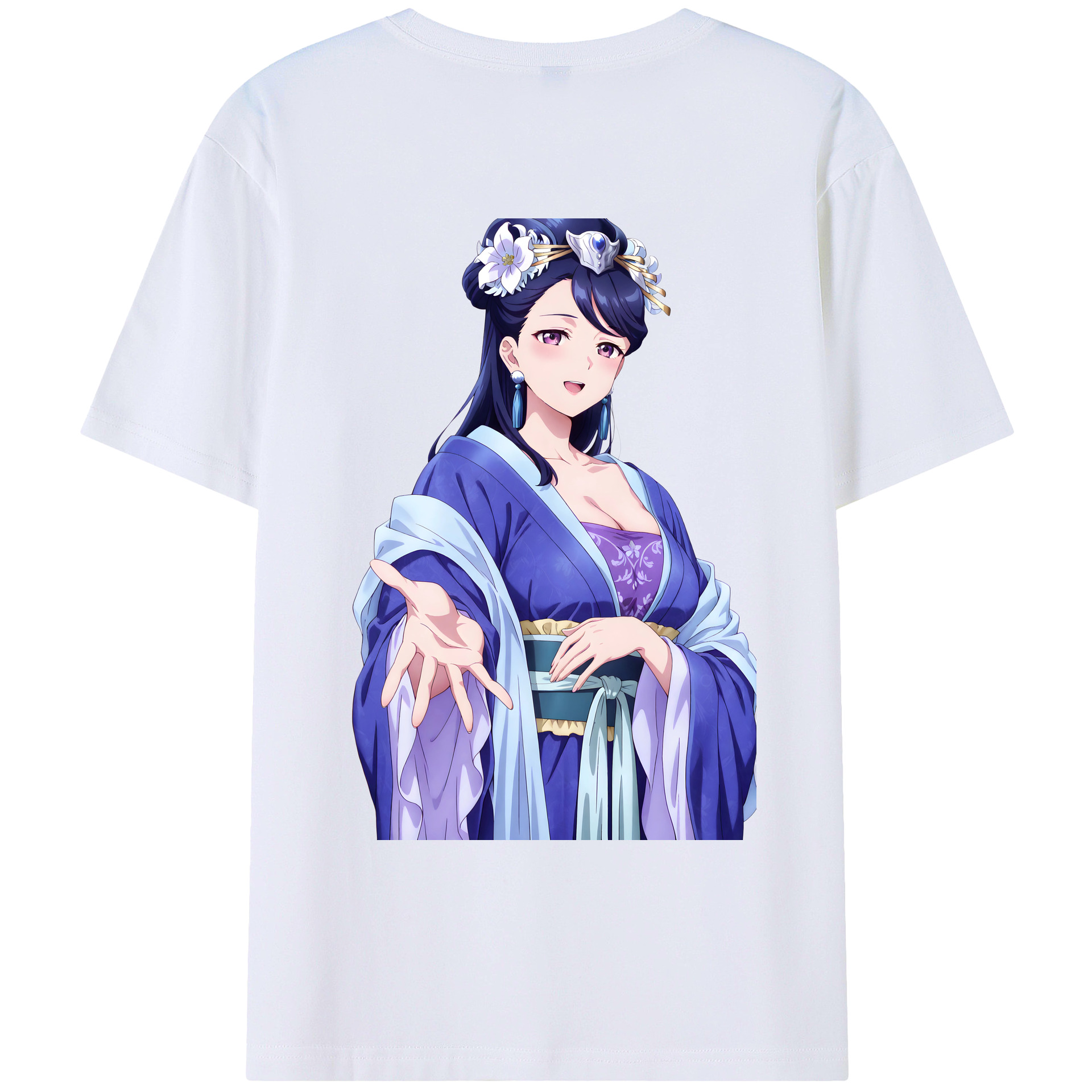 （画像用） 薬屋のひとりごと The Apothecary Diaries レディース半袖Tシャツ(バックプリント)