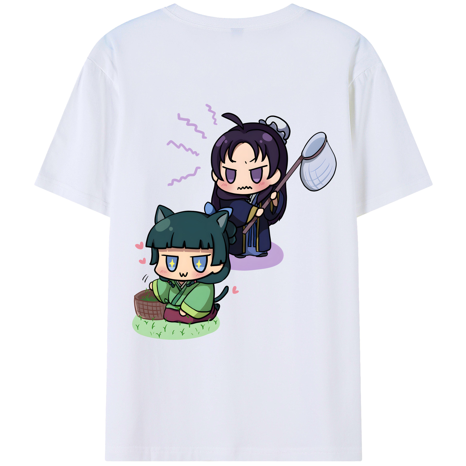 （画像用） 薬屋のひとりごと The Apothecary Diaries レディース半袖Tシャツ(バックプリント)