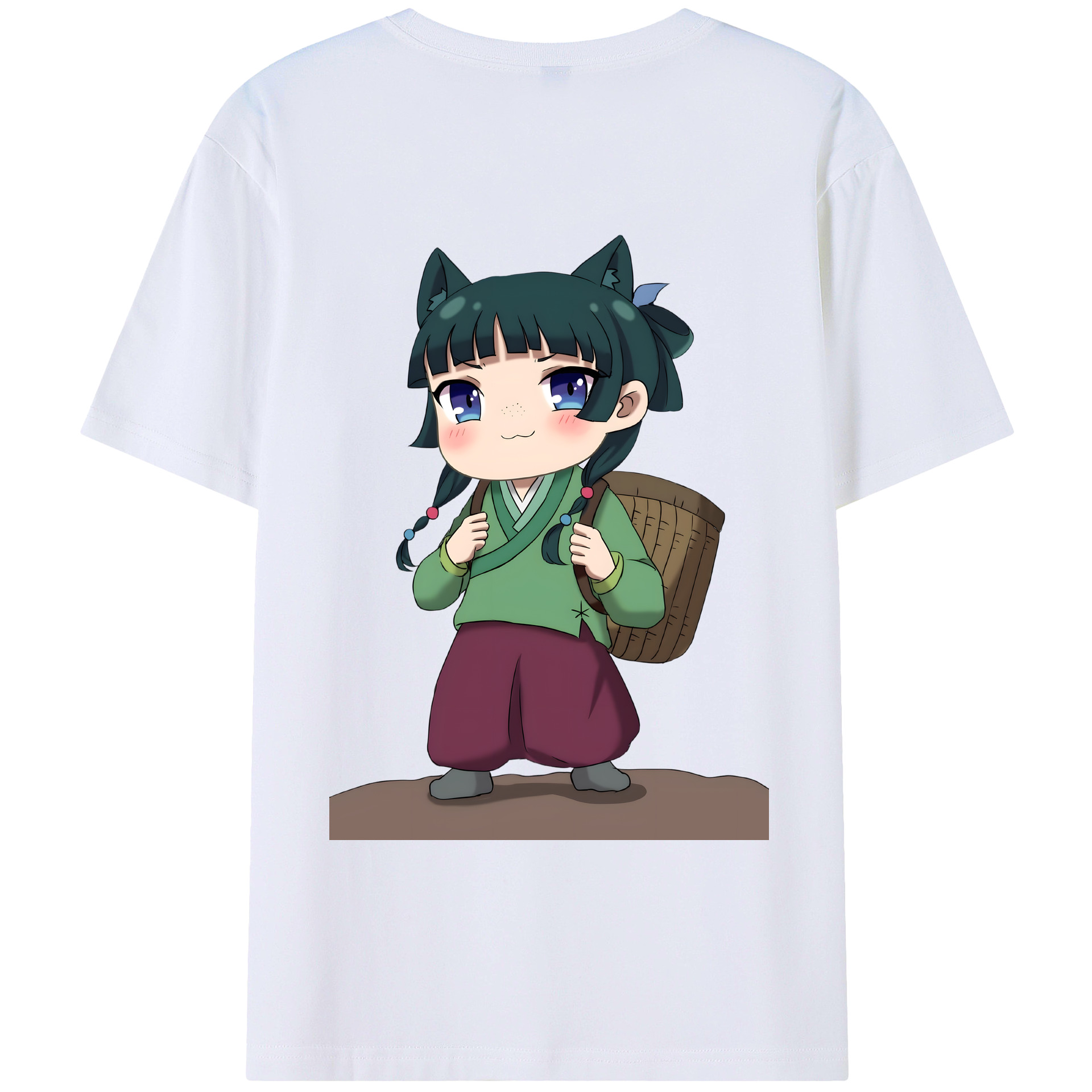 （画像用） 薬屋のひとりごと The Apothecary Diaries レディース半袖Tシャツ(バックプリント)