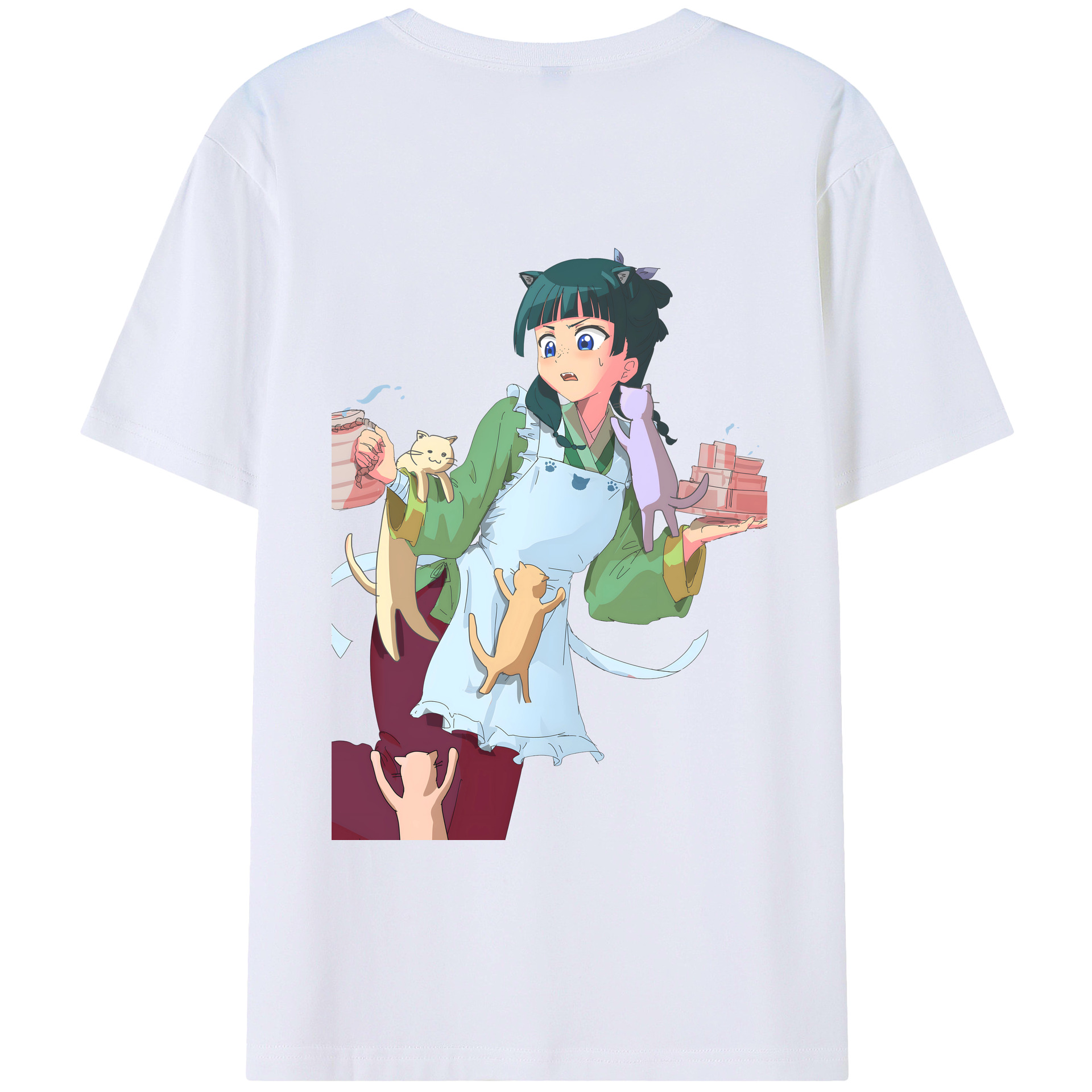 （画像用） 薬屋のひとりごと The Apothecary Diaries レディース半袖Tシャツ(バックプリント)