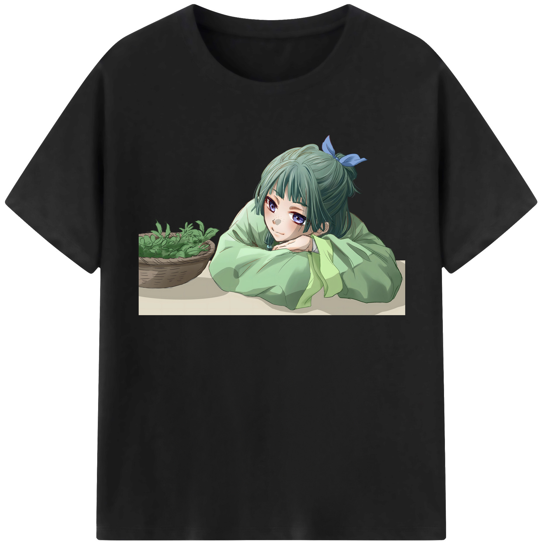（画像用） 薬屋のひとりごと The Apothecary Diaries レディースカジュアルプリントTシャツ（綿100％）