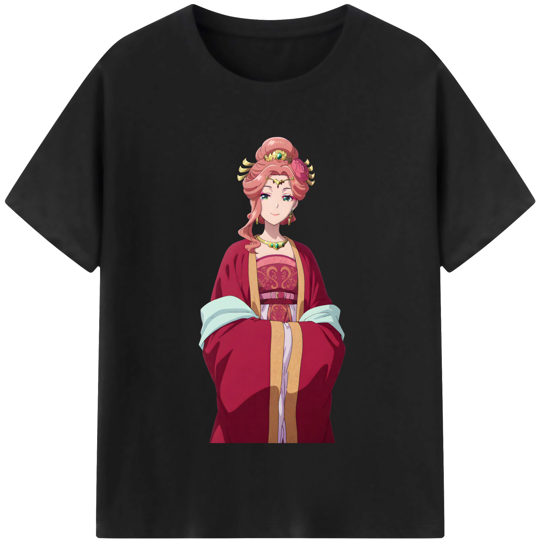 （画像用） 薬屋のひとりごと The Apothecary Diaries レディースカジュアルプリントTシャツ（綿100％）