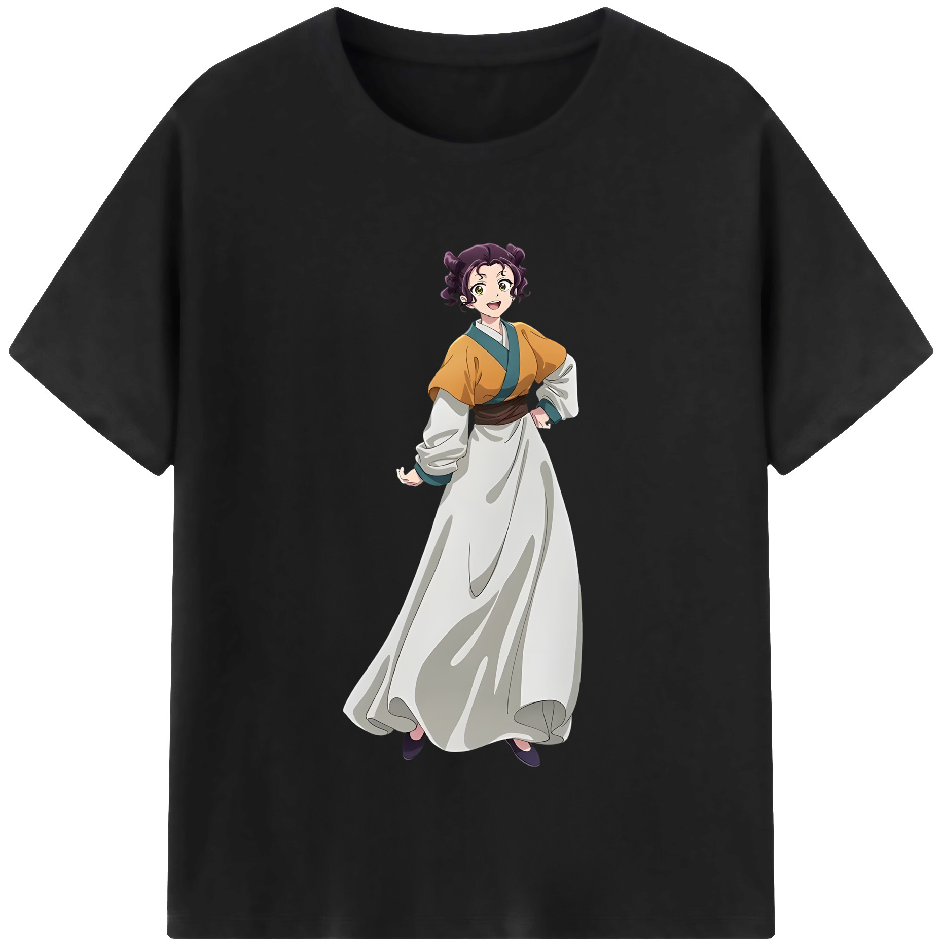 （画像用） 薬屋のひとりごと The Apothecary Diaries レディースカジュアルプリントTシャツ（綿100％）