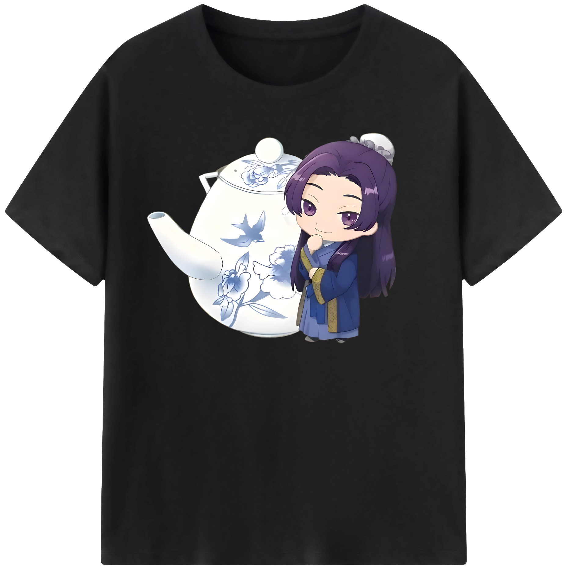 （画像用） 薬屋のひとりごと The Apothecary Diaries レディースカジュアルプリントTシャツ（綿100％）