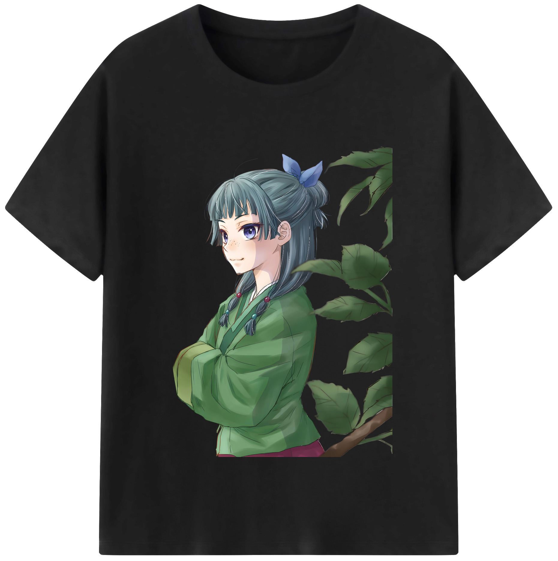（画像用） 薬屋のひとりごと The Apothecary Diaries レディースカジュアルプリントTシャツ（綿100％）