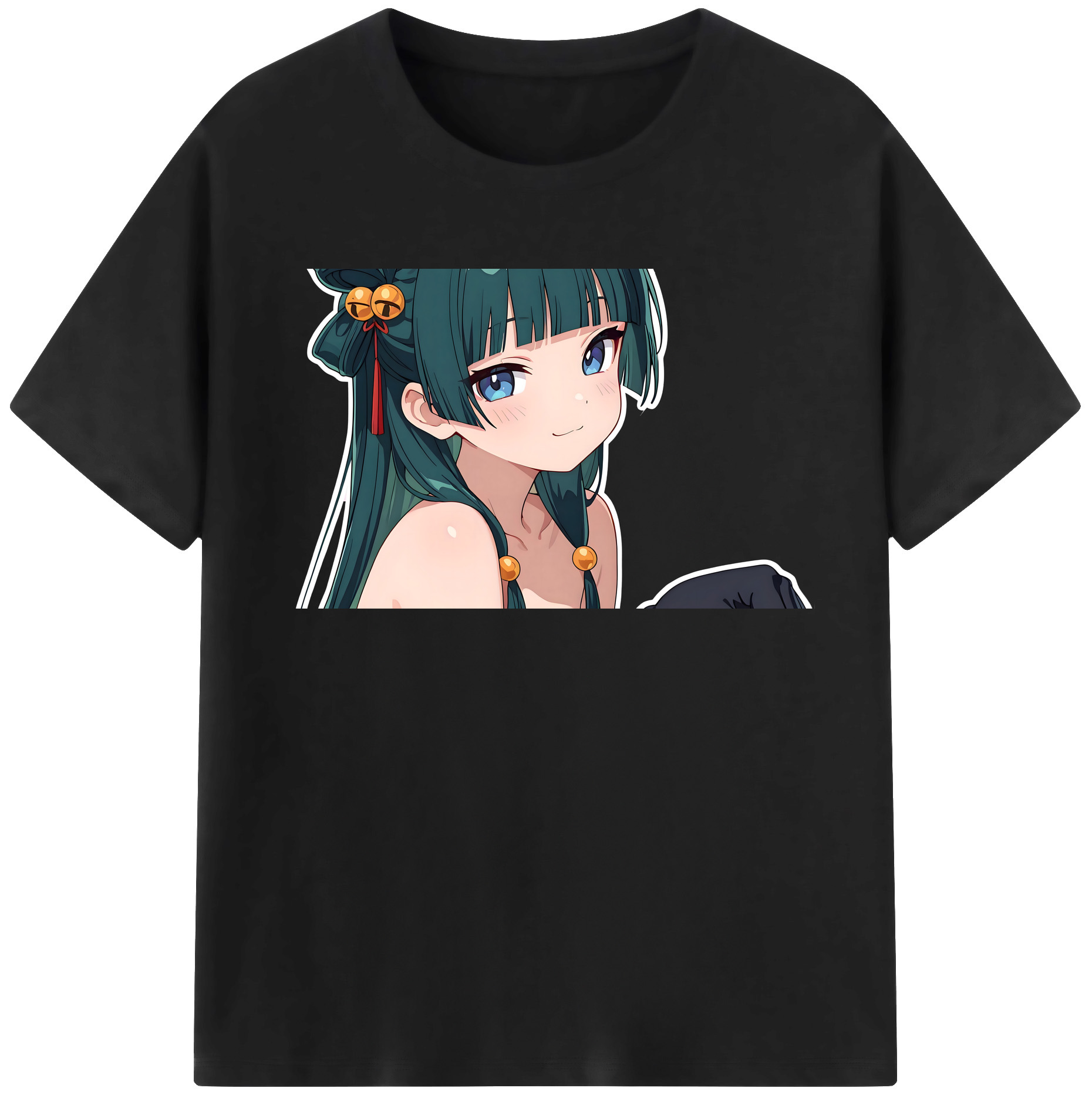 （画像用） 薬屋のひとりごと The Apothecary Diaries レディースカジュアルプリントTシャツ（綿100％）