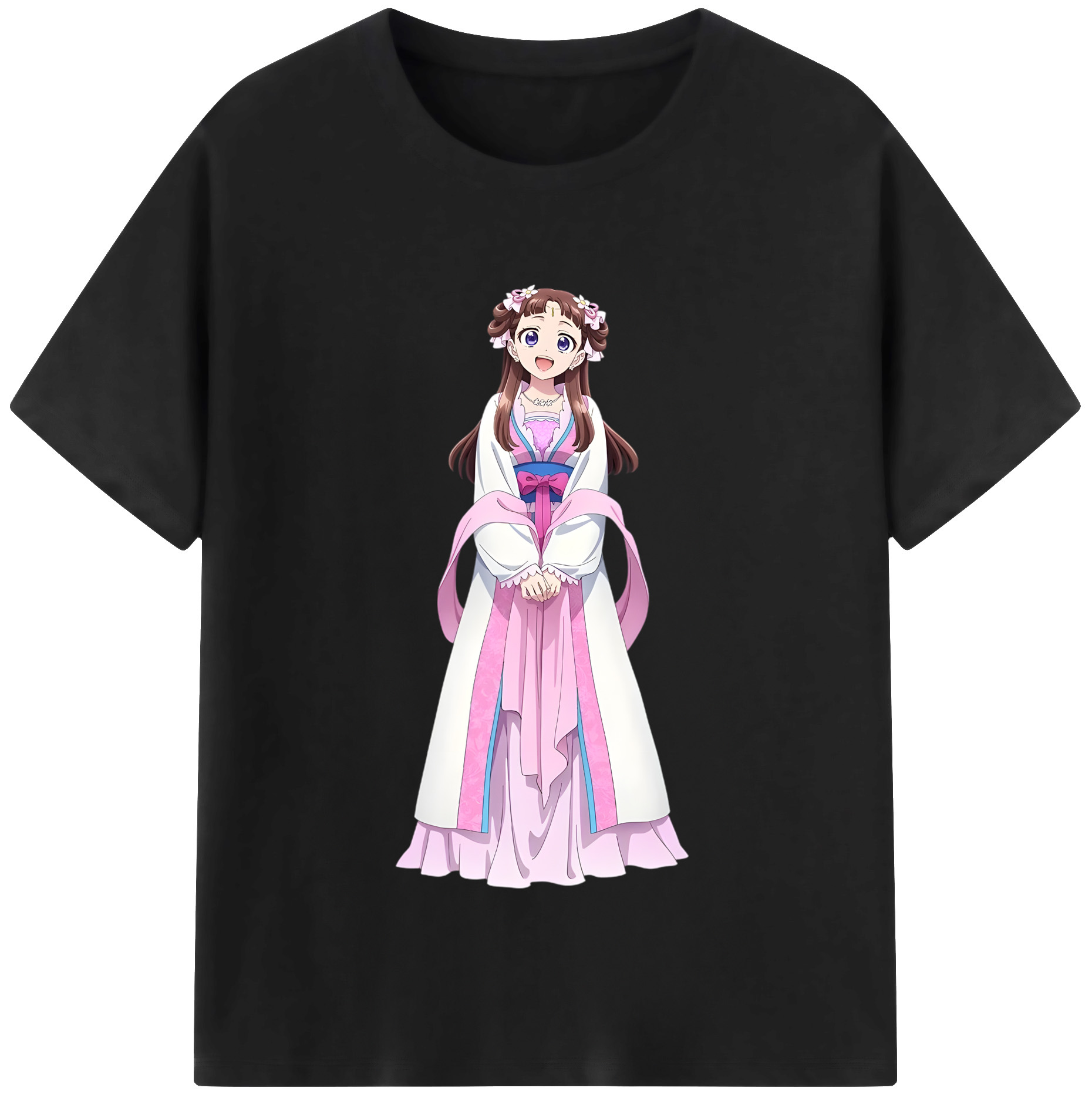 （画像用） 薬屋のひとりごと The Apothecary Diaries レディースカジュアルプリントTシャツ（綿100％）