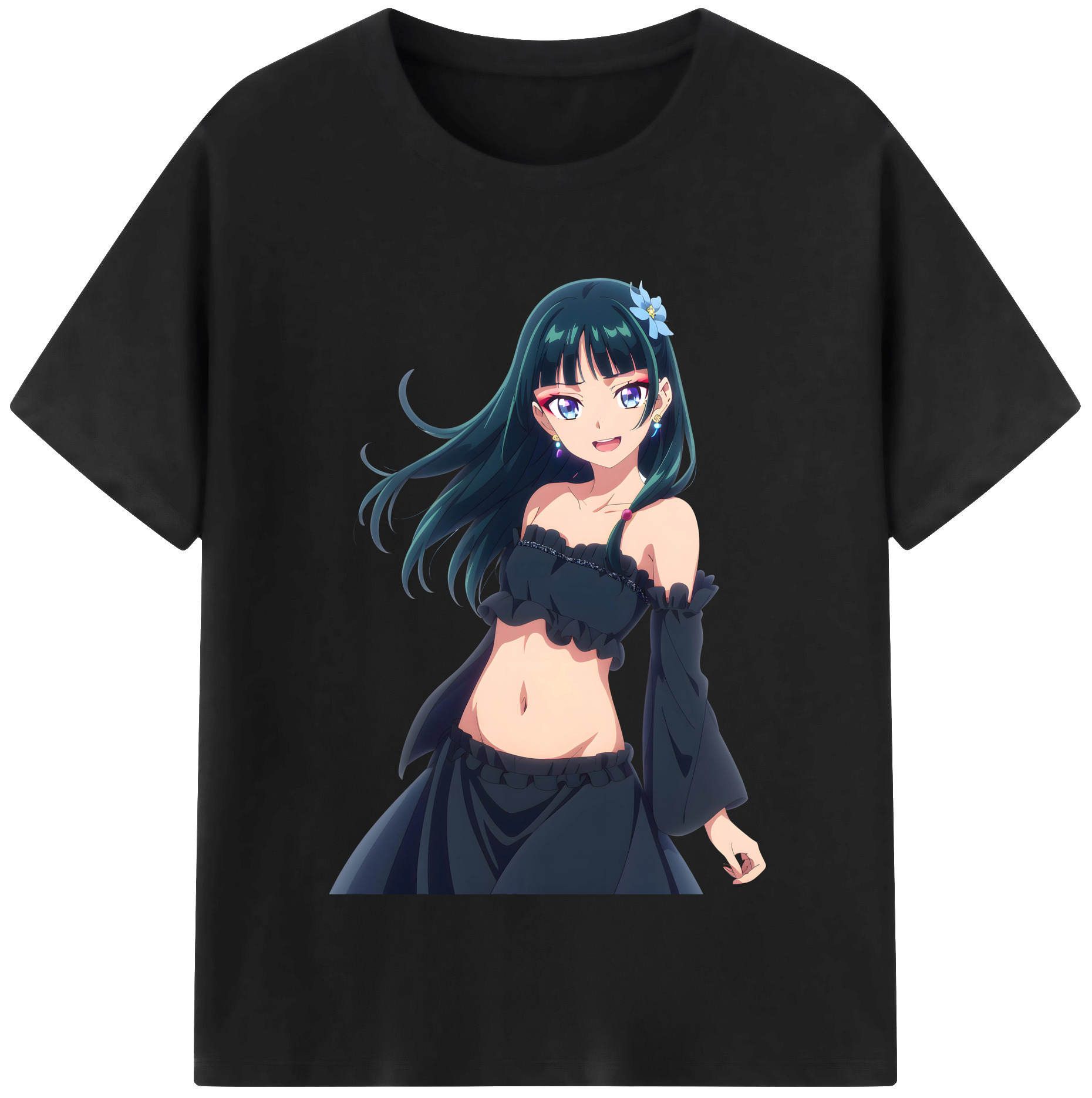 （画像用） 薬屋のひとりごと The Apothecary Diaries レディースカジュアルプリントTシャツ（綿100％）