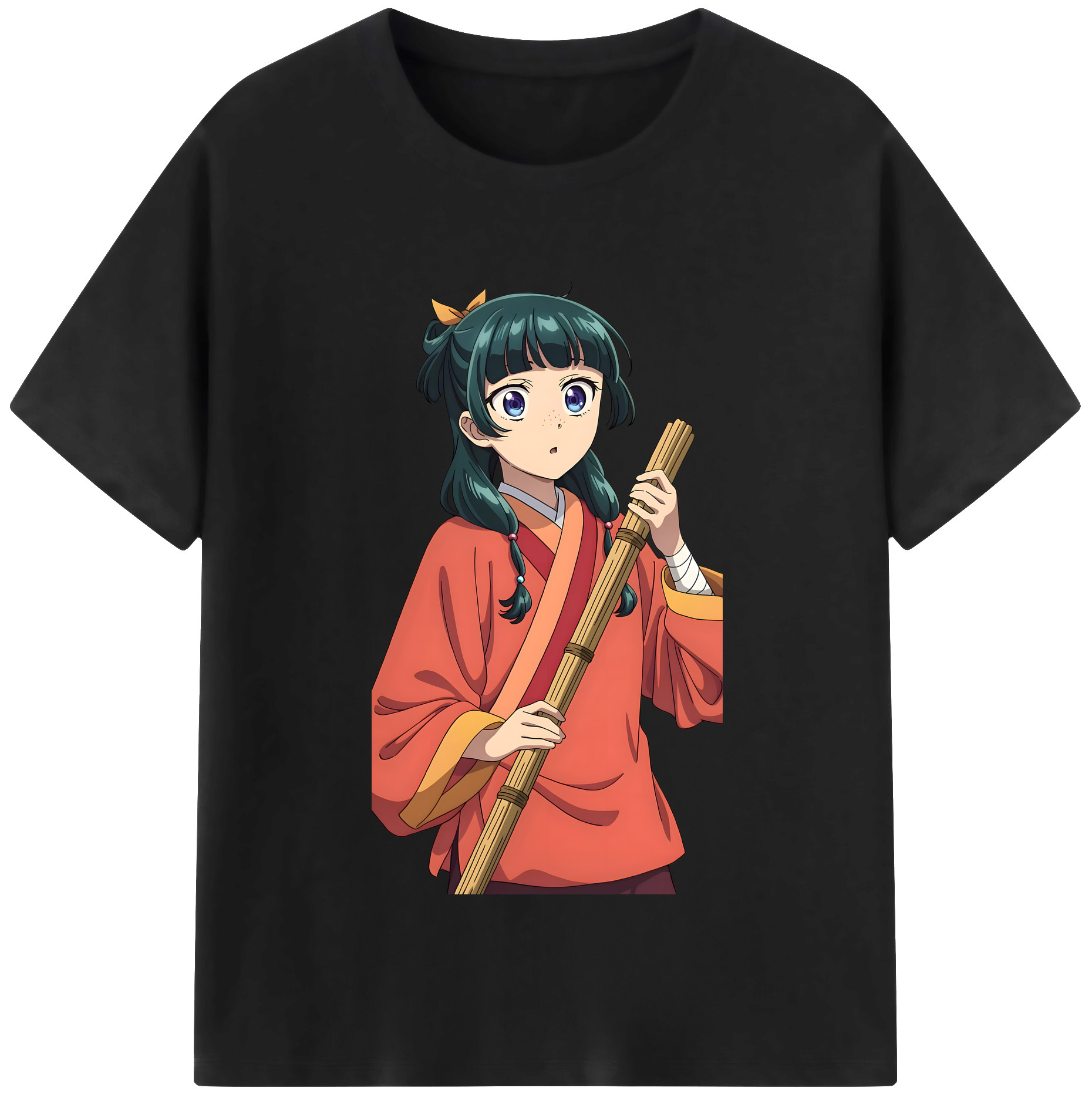（画像用） 薬屋のひとりごと The Apothecary Diaries レディースカジュアルプリントTシャツ（綿100％）