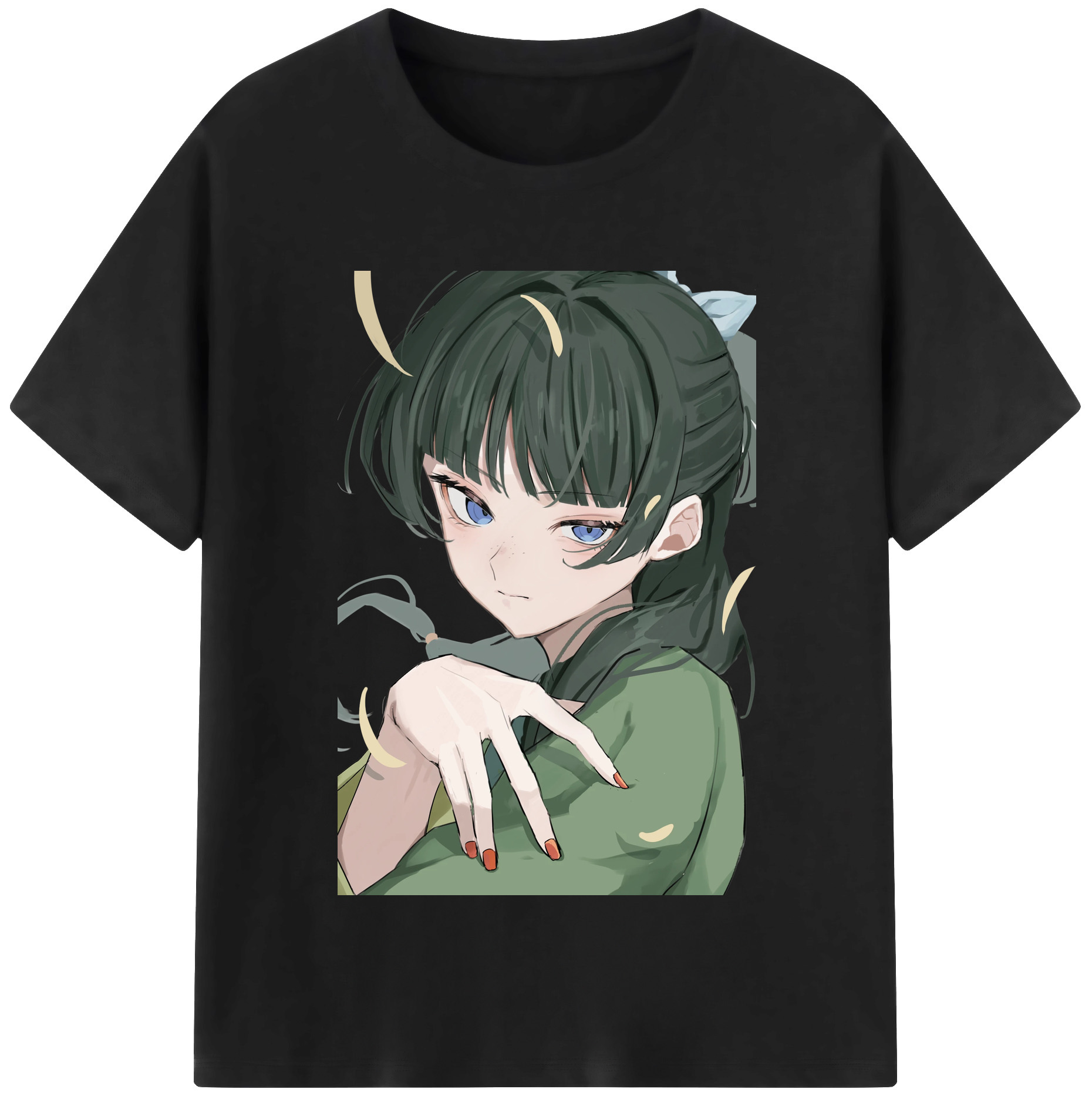 （画像用） 薬屋のひとりごと The Apothecary Diaries レディースカジュアルプリントTシャツ（綿100％）