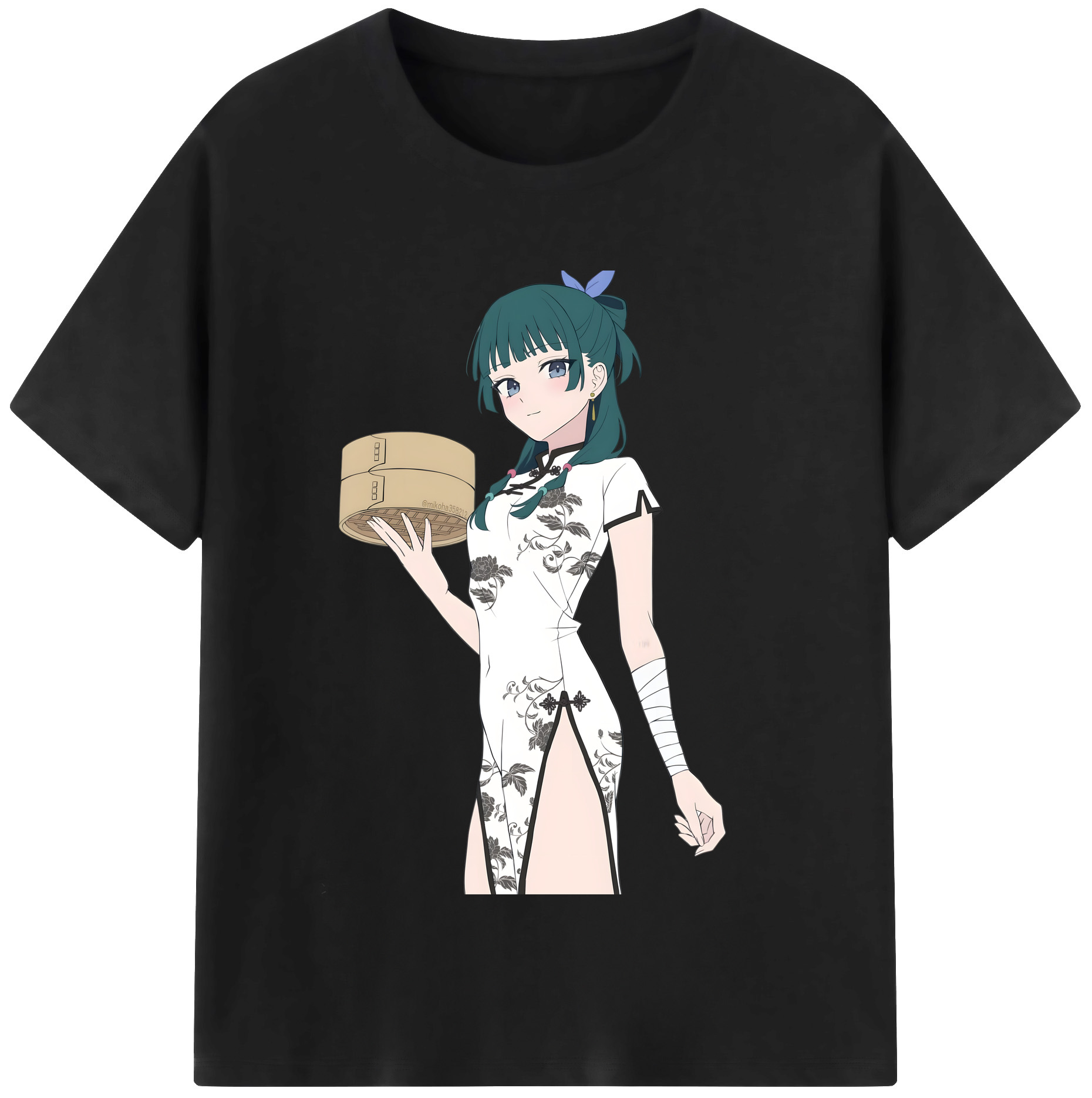 （画像用） 薬屋のひとりごと The Apothecary Diaries レディースカジュアルプリントTシャツ（綿100％）