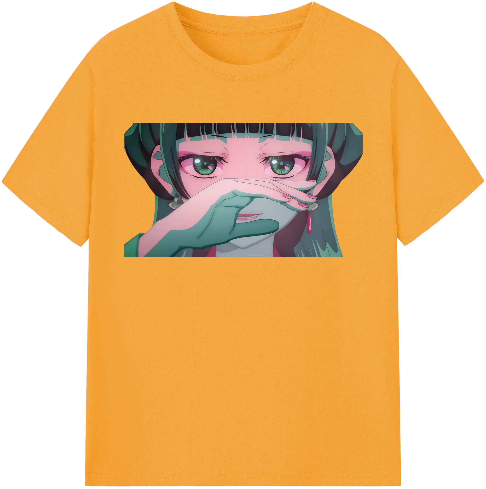 （画像用） 薬屋のひとりごと The Apothecary Diaries レディースカジュアルプリントTシャツ（綿100％）