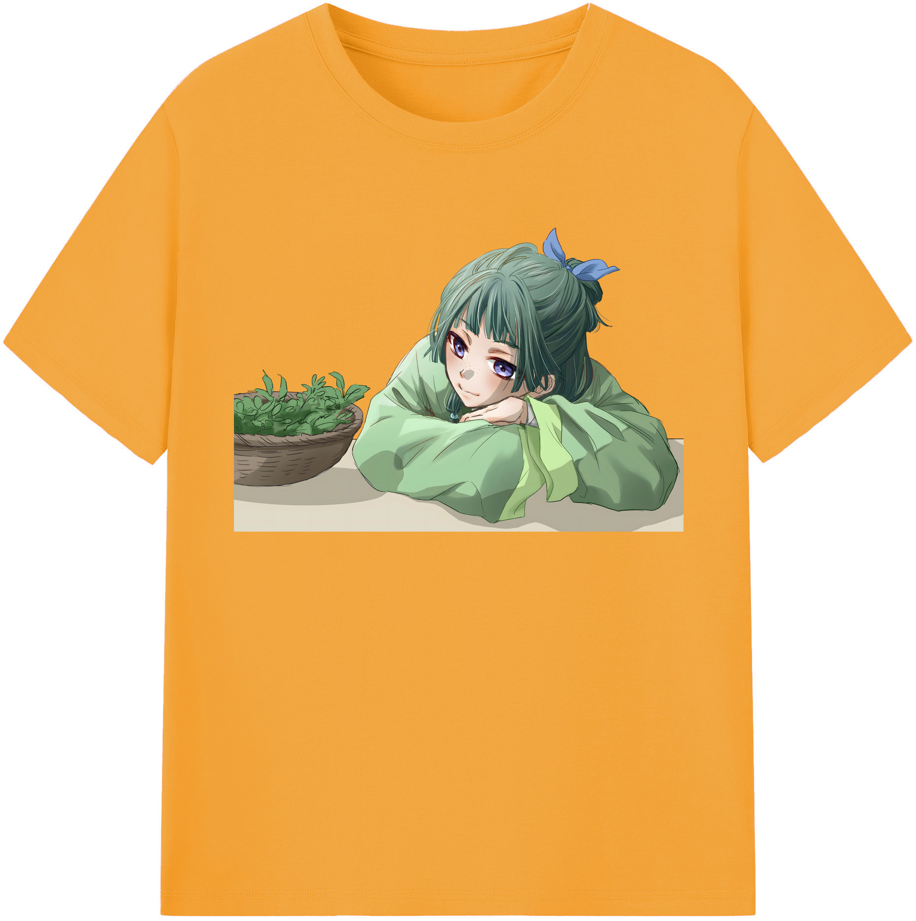 （画像用） 薬屋のひとりごと The Apothecary Diaries レディースカジュアルプリントTシャツ（綿100％）