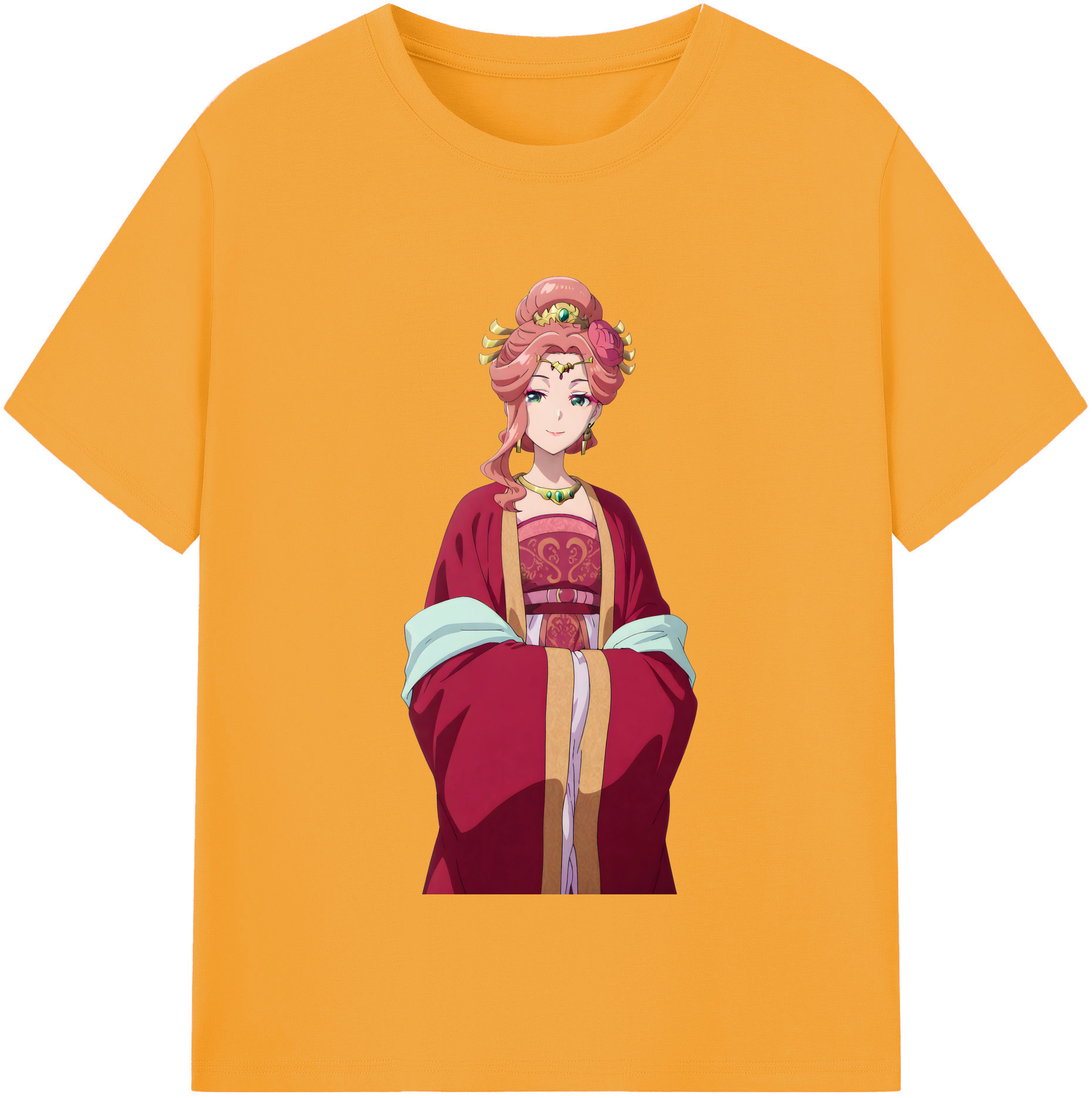 （画像用） 薬屋のひとりごと The Apothecary Diaries レディースカジュアルプリントTシャツ（綿100％）