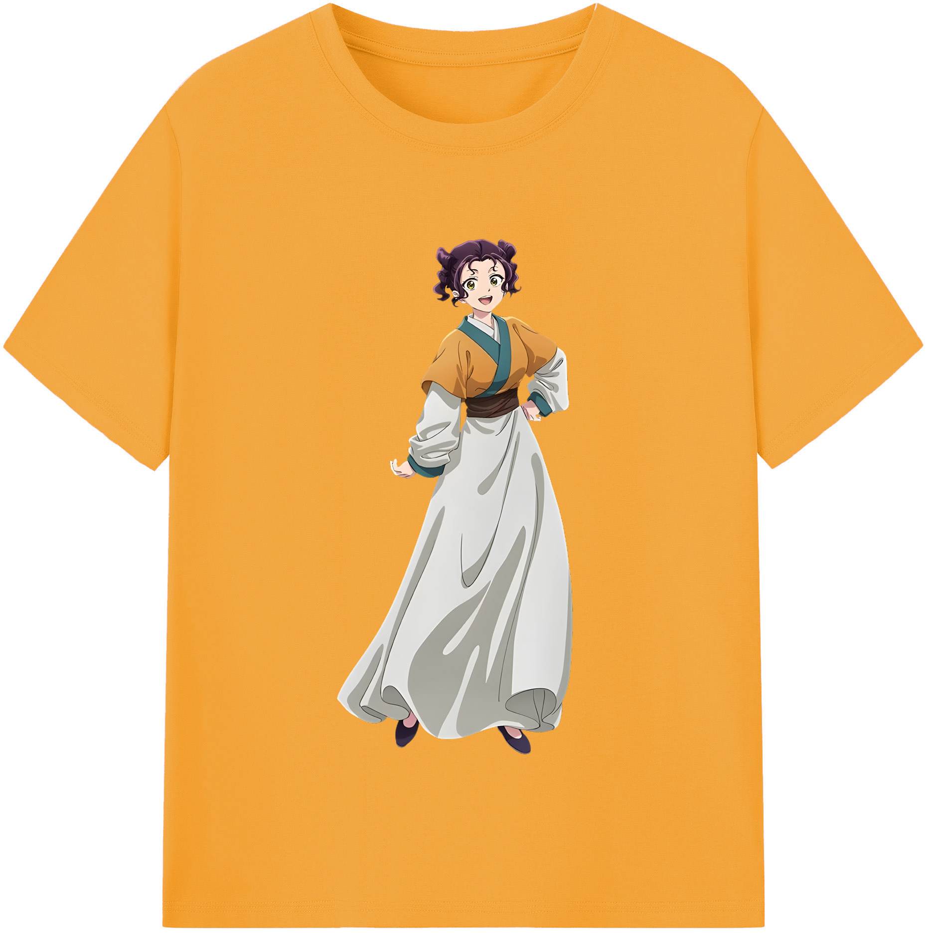 （画像用） 薬屋のひとりごと The Apothecary Diaries レディースカジュアルプリントTシャツ（綿100％）