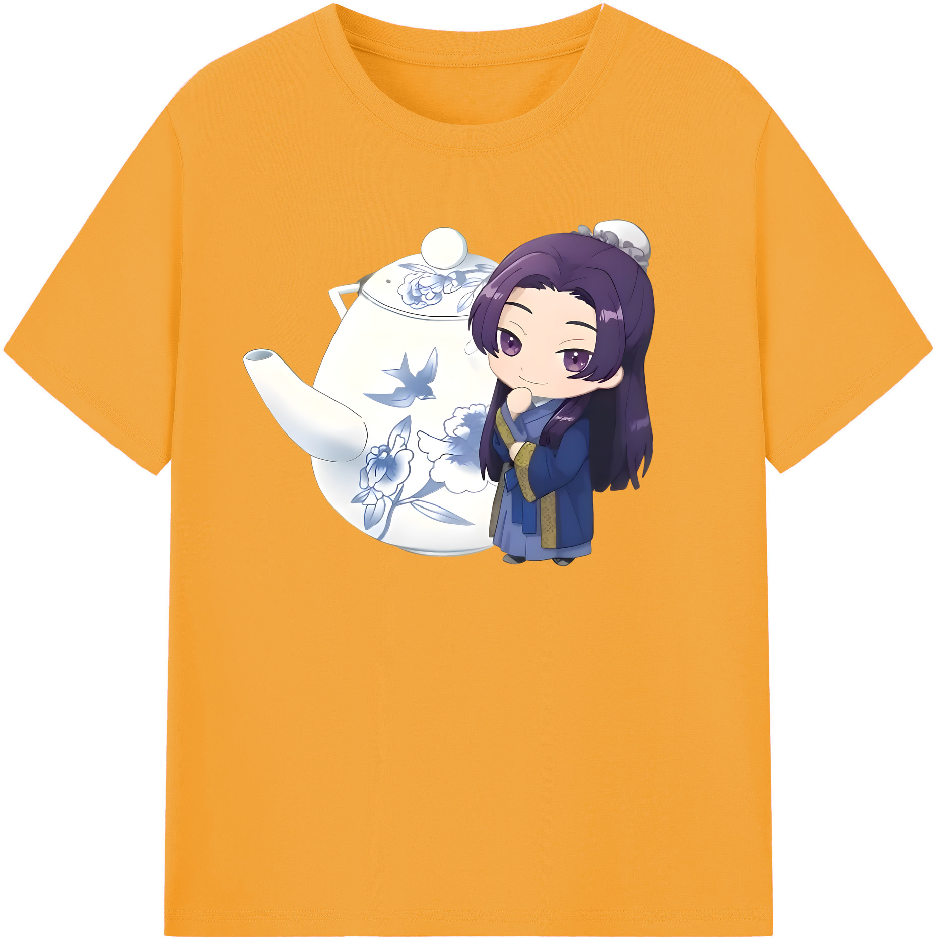 （画像用） 薬屋のひとりごと The Apothecary Diaries レディースカジュアルプリントTシャツ（綿100％）