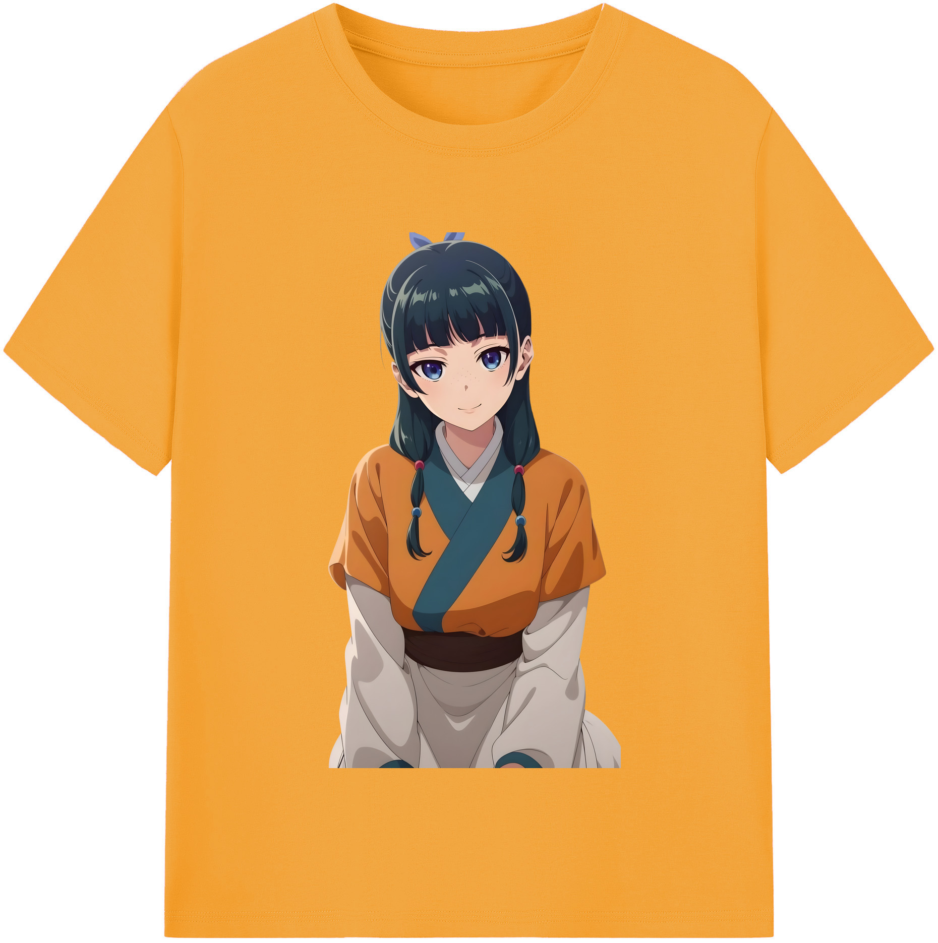 （画像用） 薬屋のひとりごと The Apothecary Diaries レディースカジュアルプリントTシャツ（綿100％）