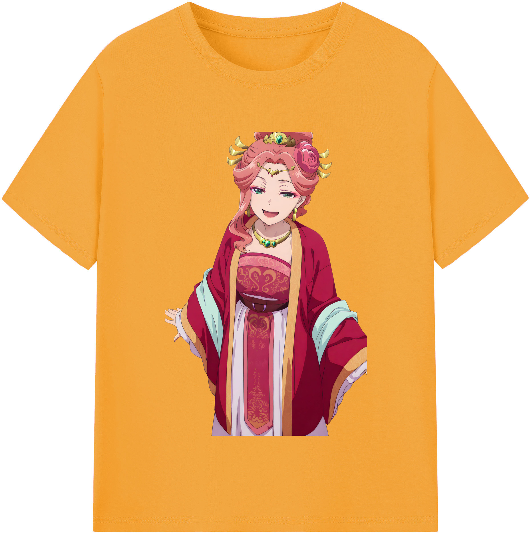 （画像用） 薬屋のひとりごと The Apothecary Diaries レディースカジュアルプリントTシャツ（綿100％）