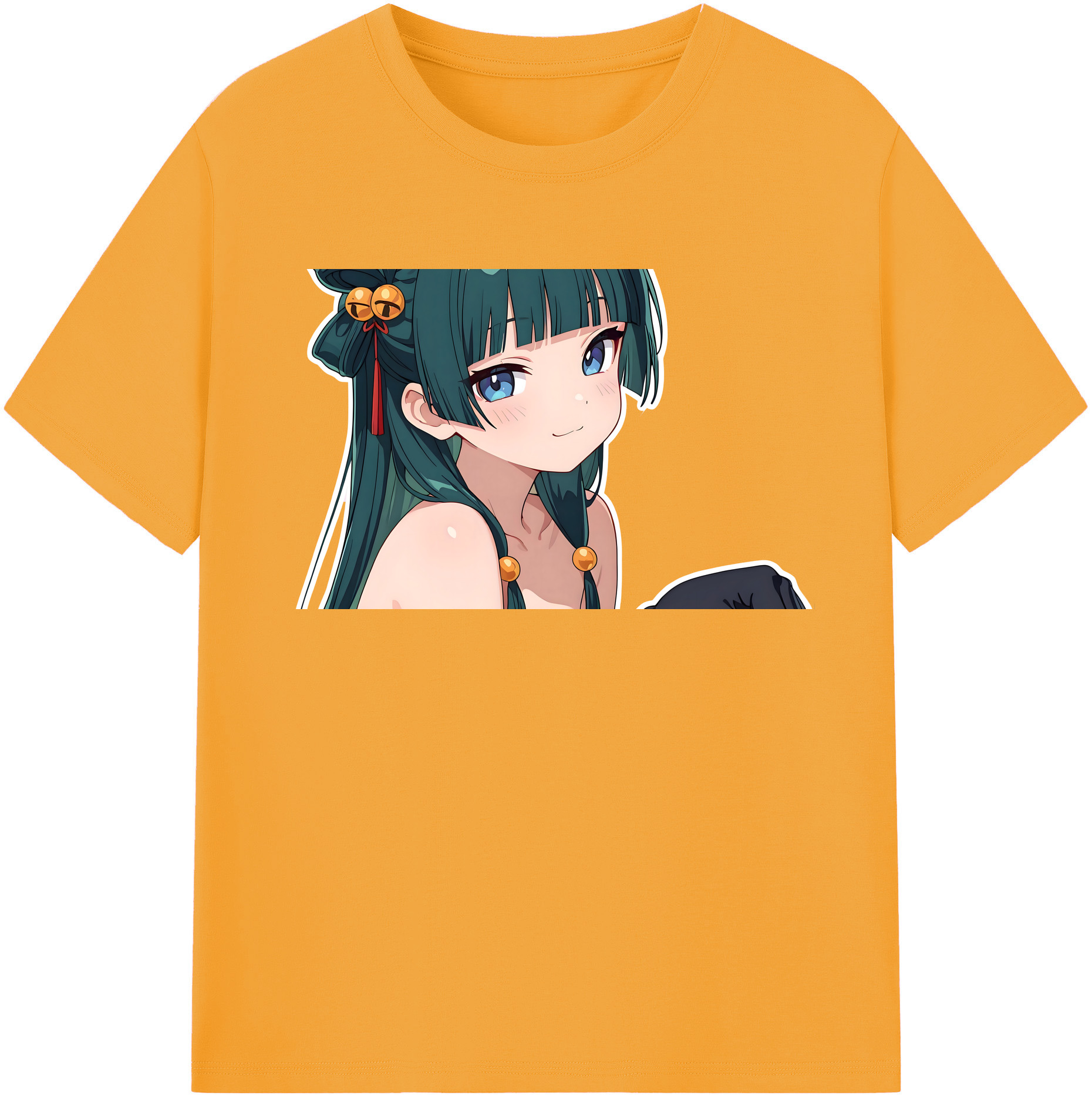 （画像用） 薬屋のひとりごと The Apothecary Diaries レディースカジュアルプリントTシャツ（綿100％）