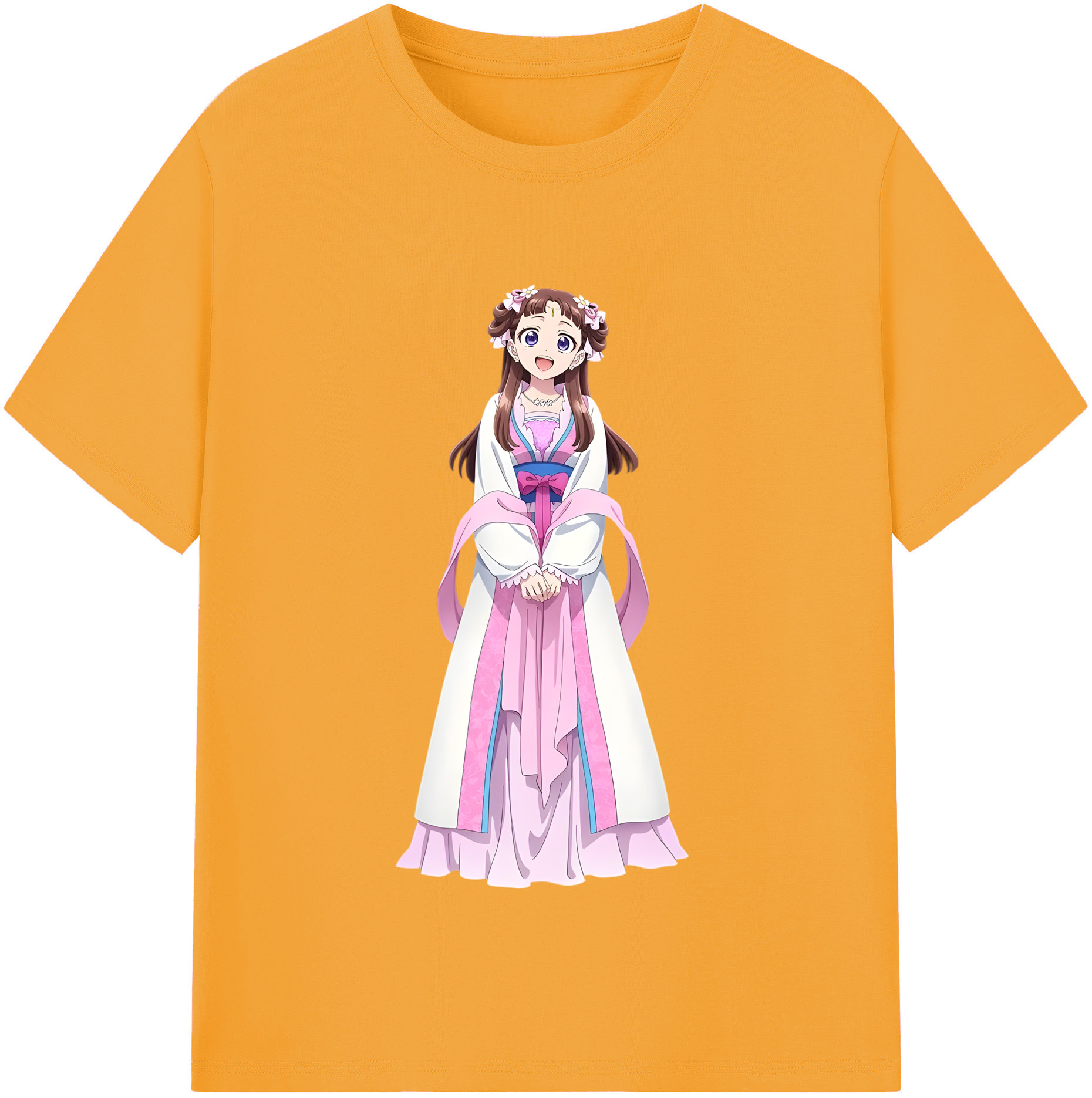 （画像用） 薬屋のひとりごと The Apothecary Diaries レディースカジュアルプリントTシャツ（綿100％）
