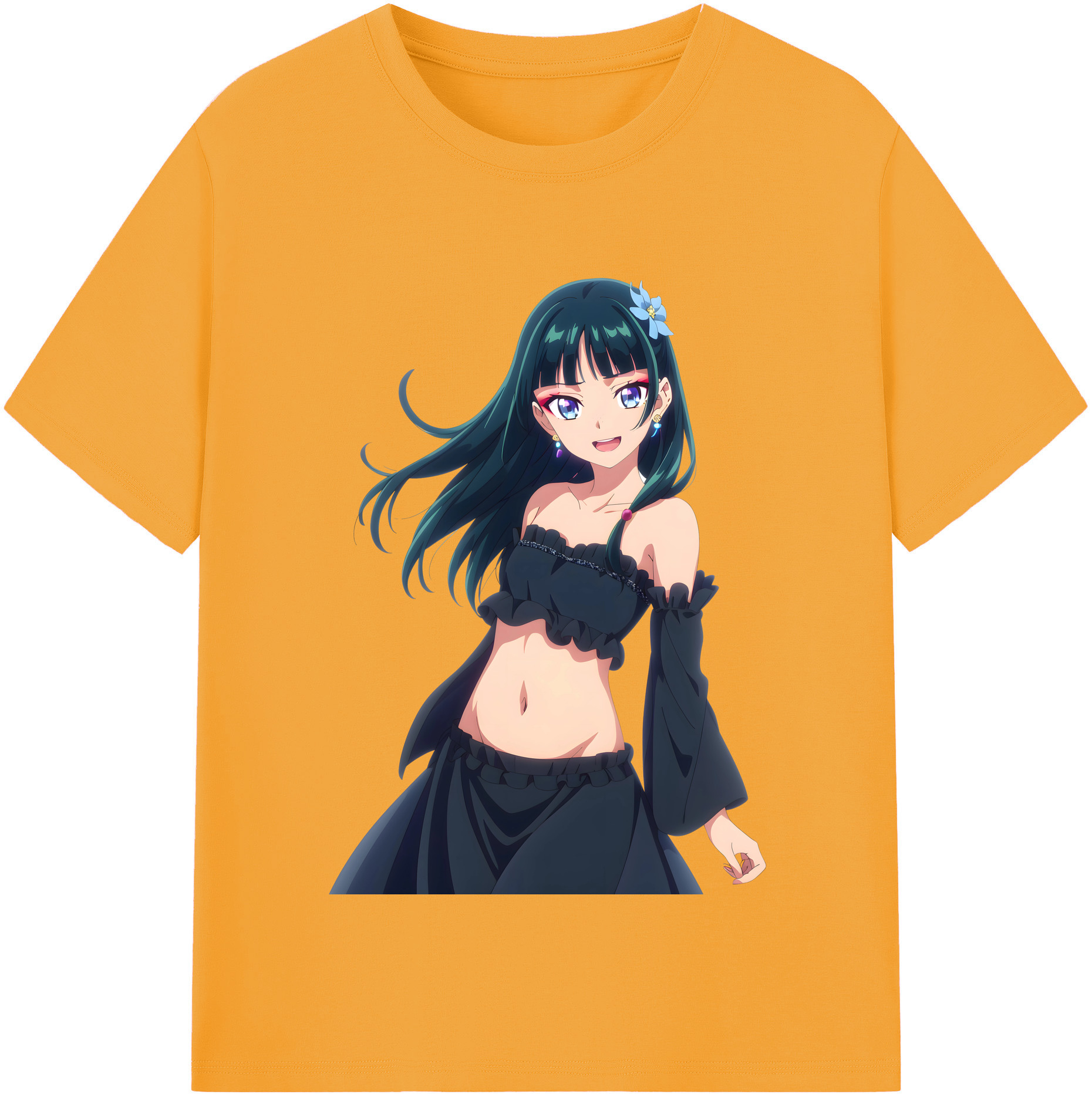 （画像用） 薬屋のひとりごと The Apothecary Diaries レディースカジュアルプリントTシャツ（綿100％）
