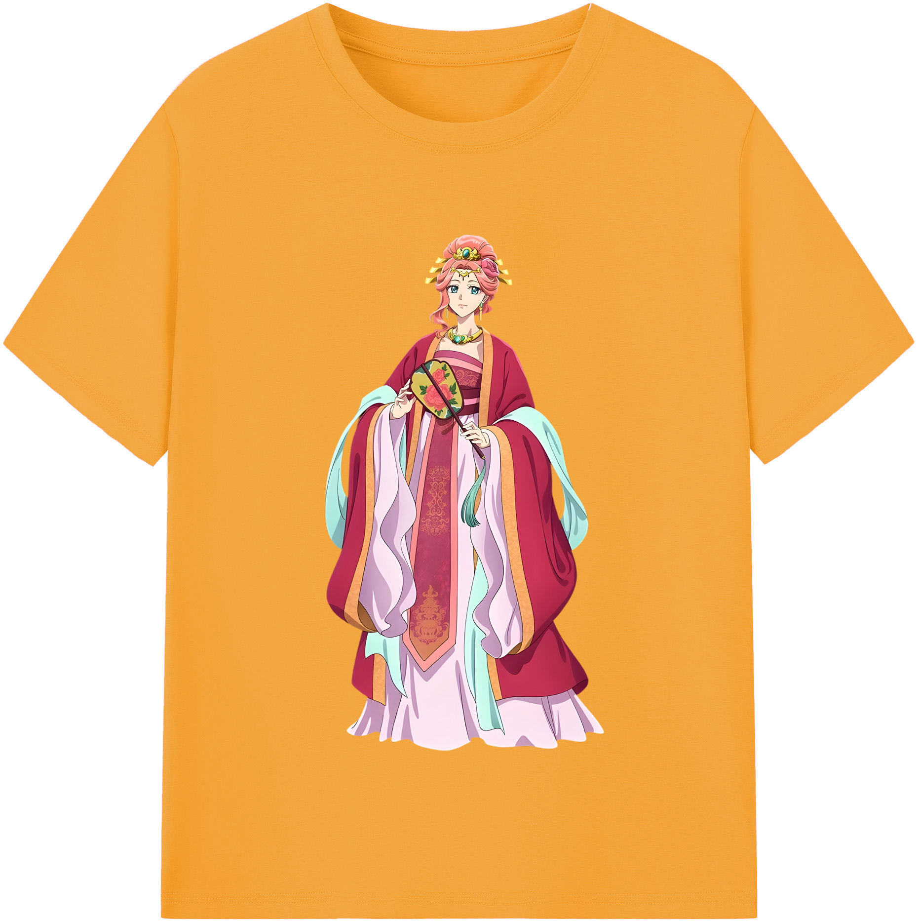 （画像用） 薬屋のひとりごと The Apothecary Diaries レディースカジュアルプリントTシャツ（綿100％）