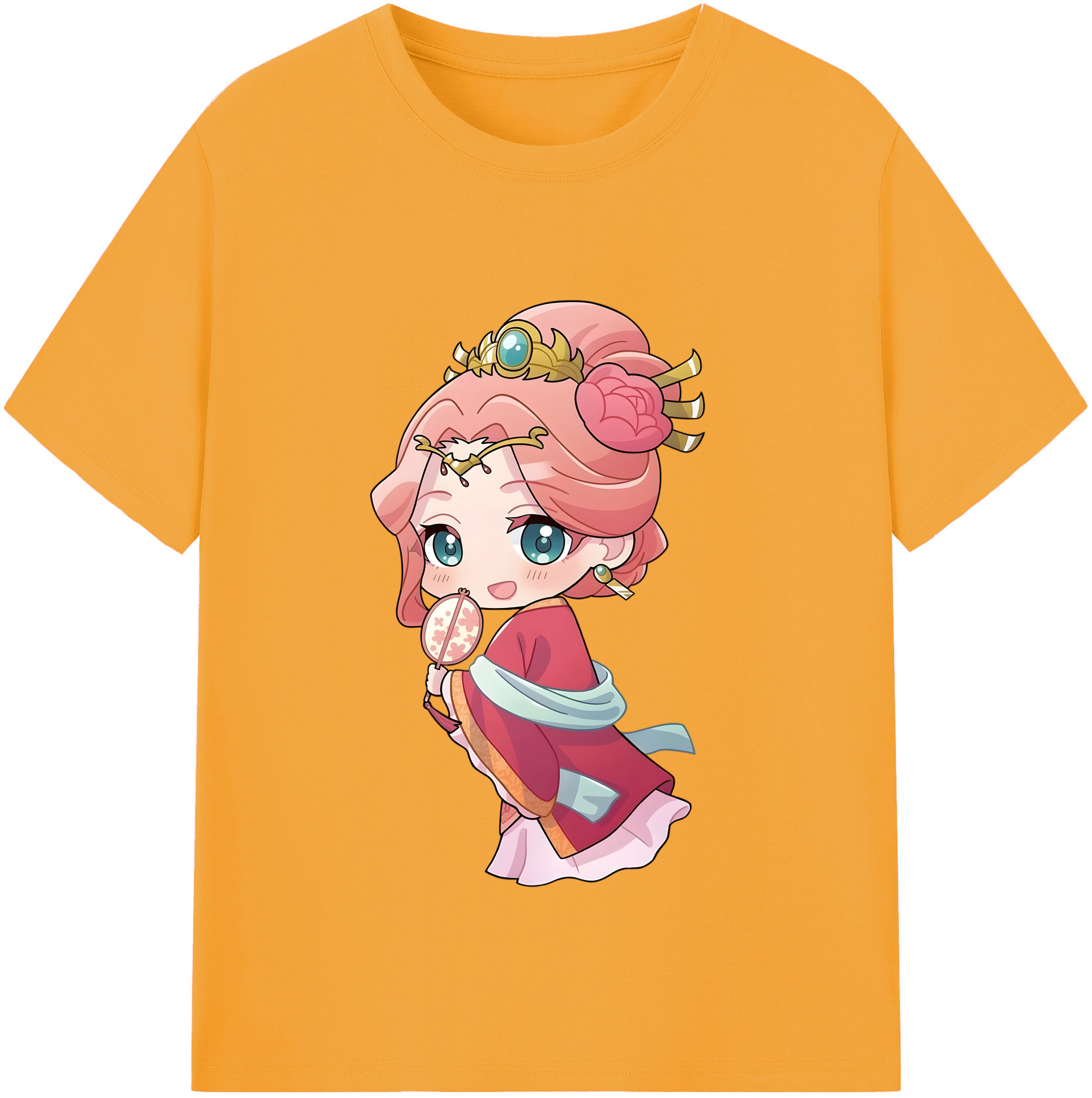 （画像用） 薬屋のひとりごと The Apothecary Diaries レディースカジュアルプリントTシャツ（綿100％）