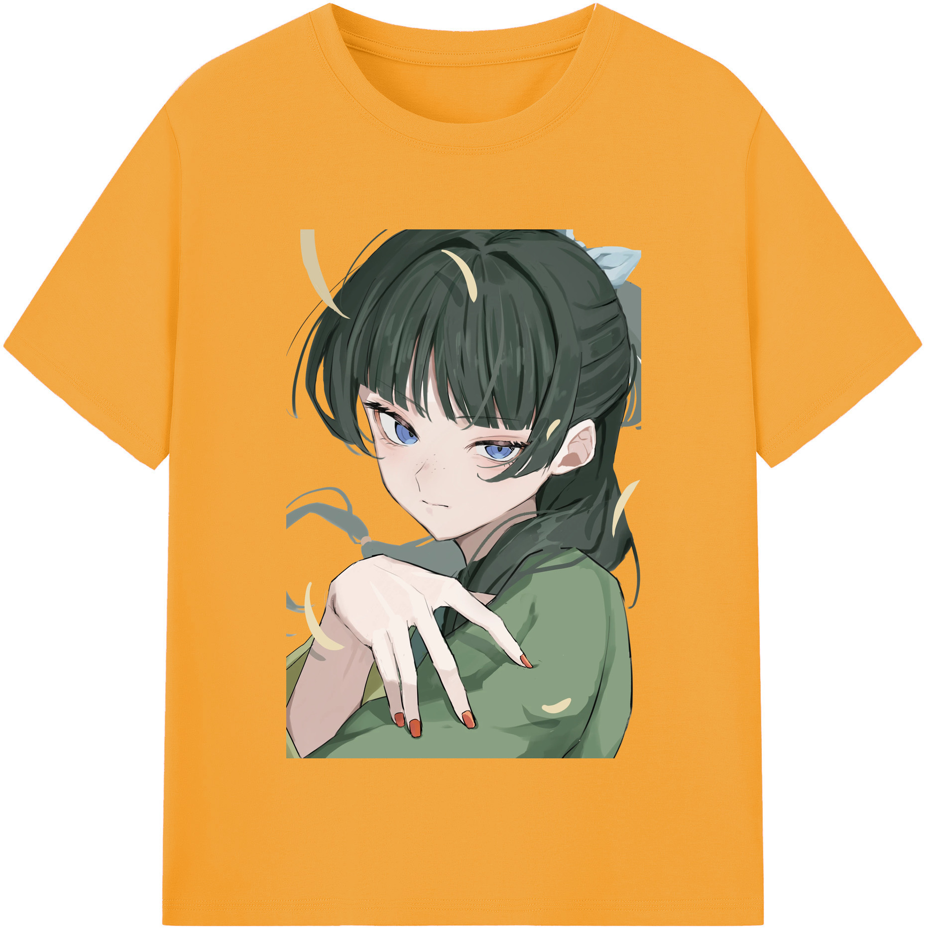 （画像用） 薬屋のひとりごと The Apothecary Diaries レディースカジュアルプリントTシャツ（綿100％）