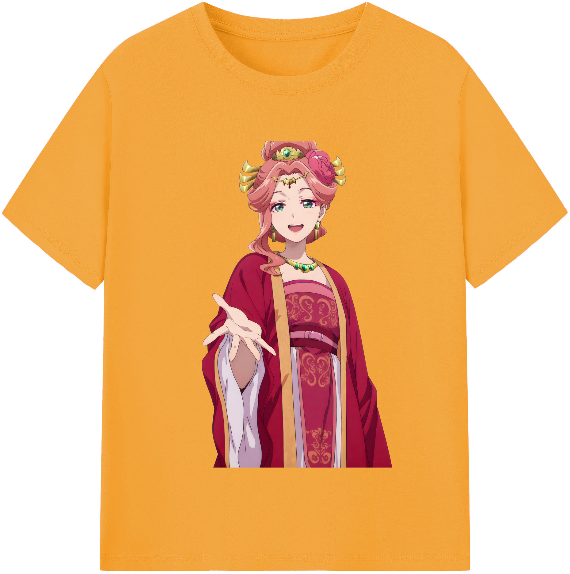 （画像用） 薬屋のひとりごと The Apothecary Diaries レディースカジュアルプリントTシャツ（綿100％）