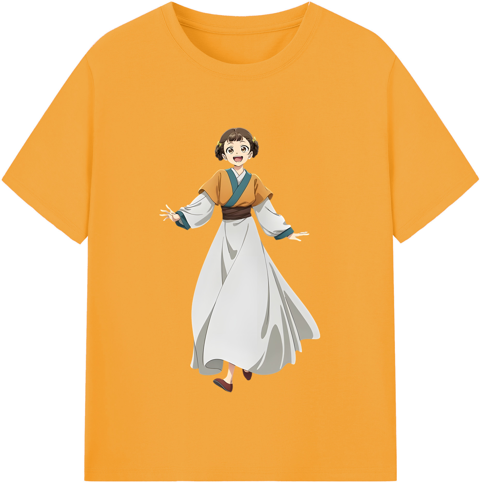 （画像用） 薬屋のひとりごと The Apothecary Diaries レディースカジュアルプリントTシャツ（綿100％）