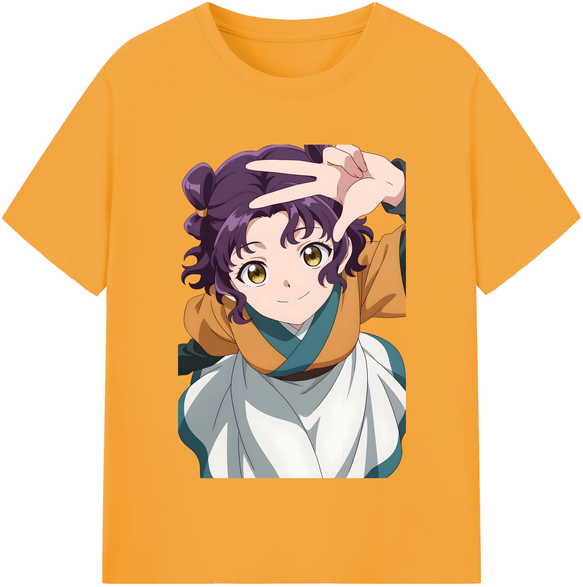 （画像用） 薬屋のひとりごと The Apothecary Diaries レディースカジュアルプリントTシャツ（綿100％）