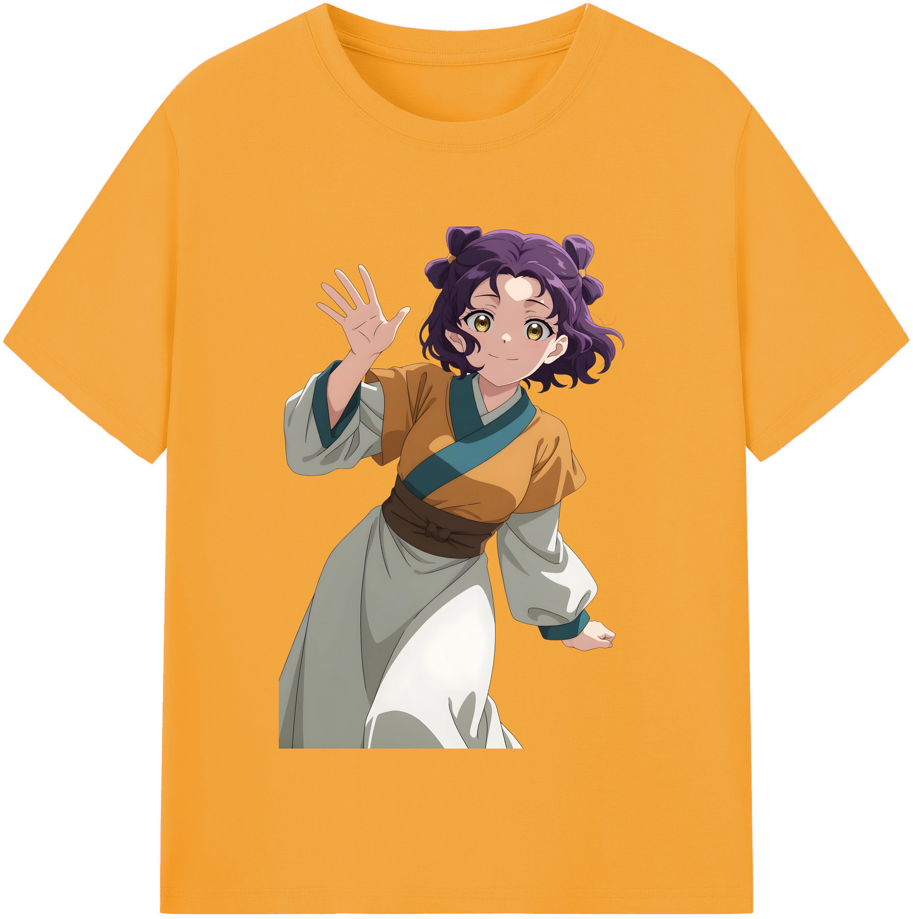 （画像用） 薬屋のひとりごと The Apothecary Diaries レディースカジュアルプリントTシャツ（綿100％）
