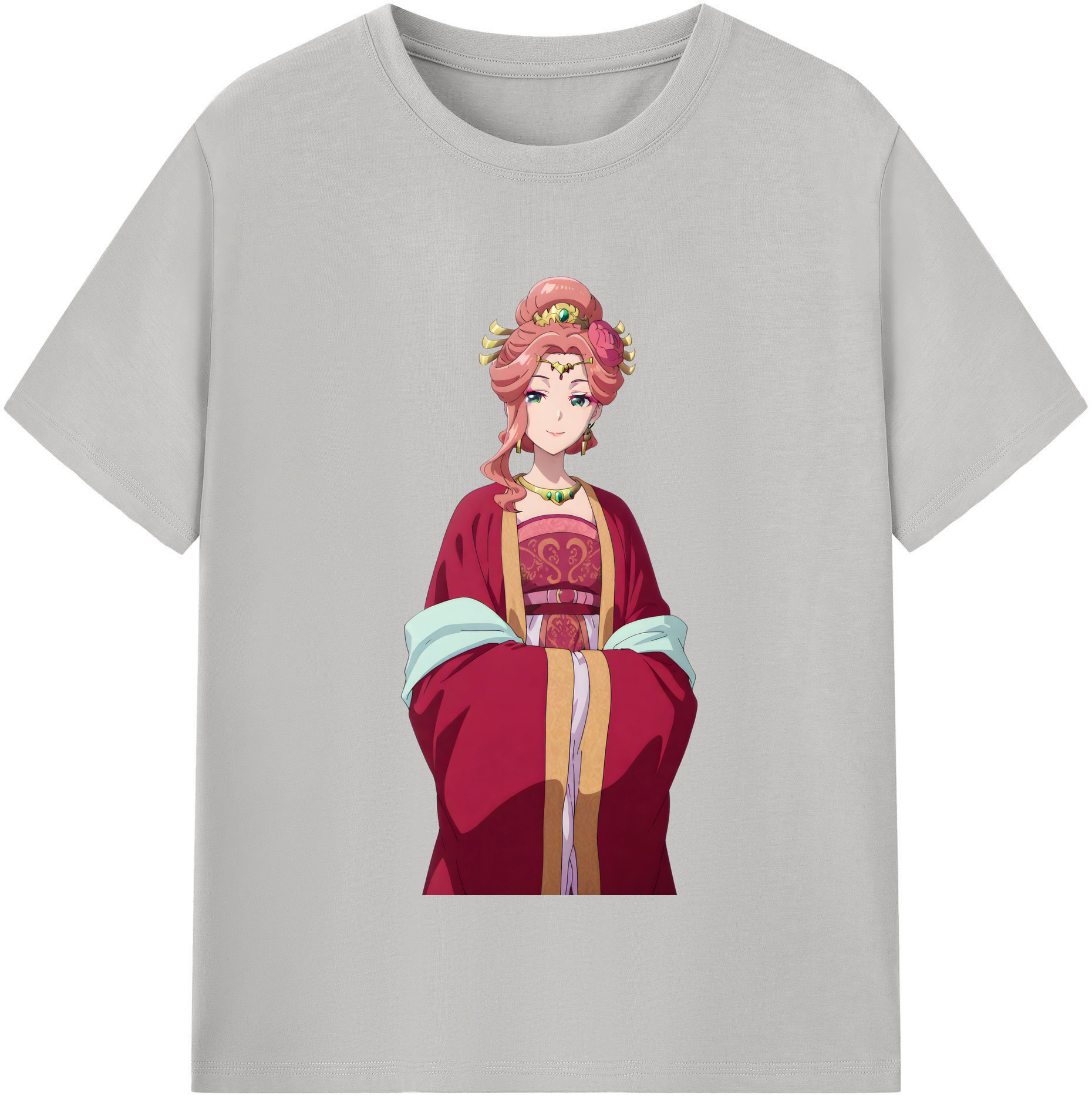 （画像用） 薬屋のひとりごと The Apothecary Diaries レディースカジュアルプリントTシャツ（綿100％）