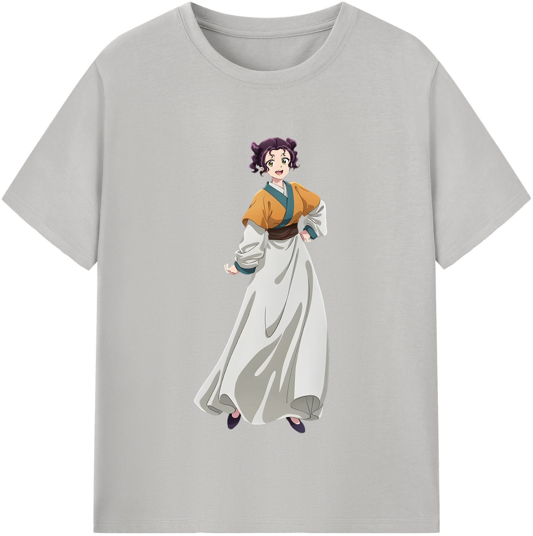 （画像用） 薬屋のひとりごと The Apothecary Diaries レディースカジュアルプリントTシャツ（綿100％）