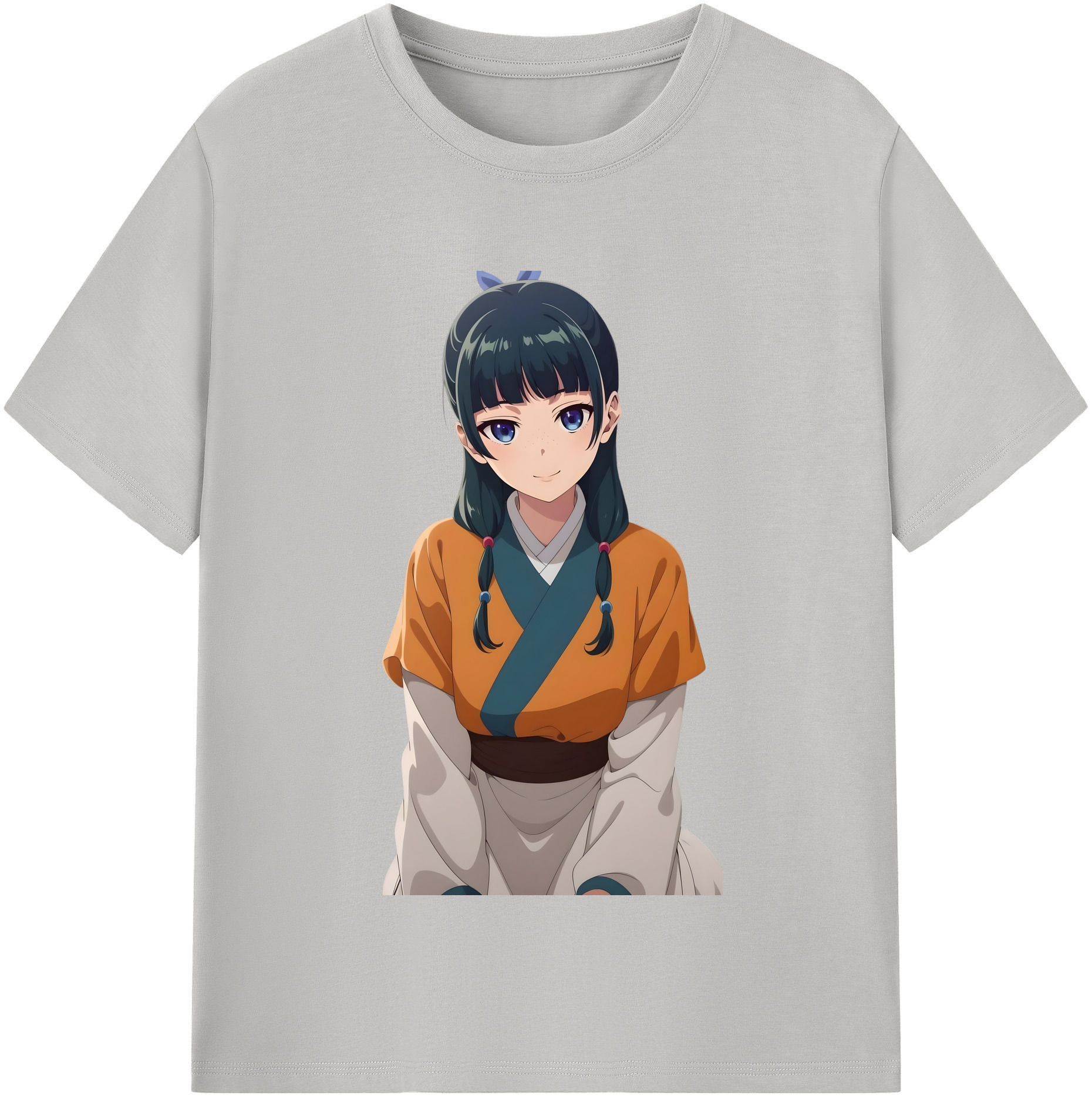 （画像用） 薬屋のひとりごと The Apothecary Diaries レディースカジュアルプリントTシャツ（綿100％）