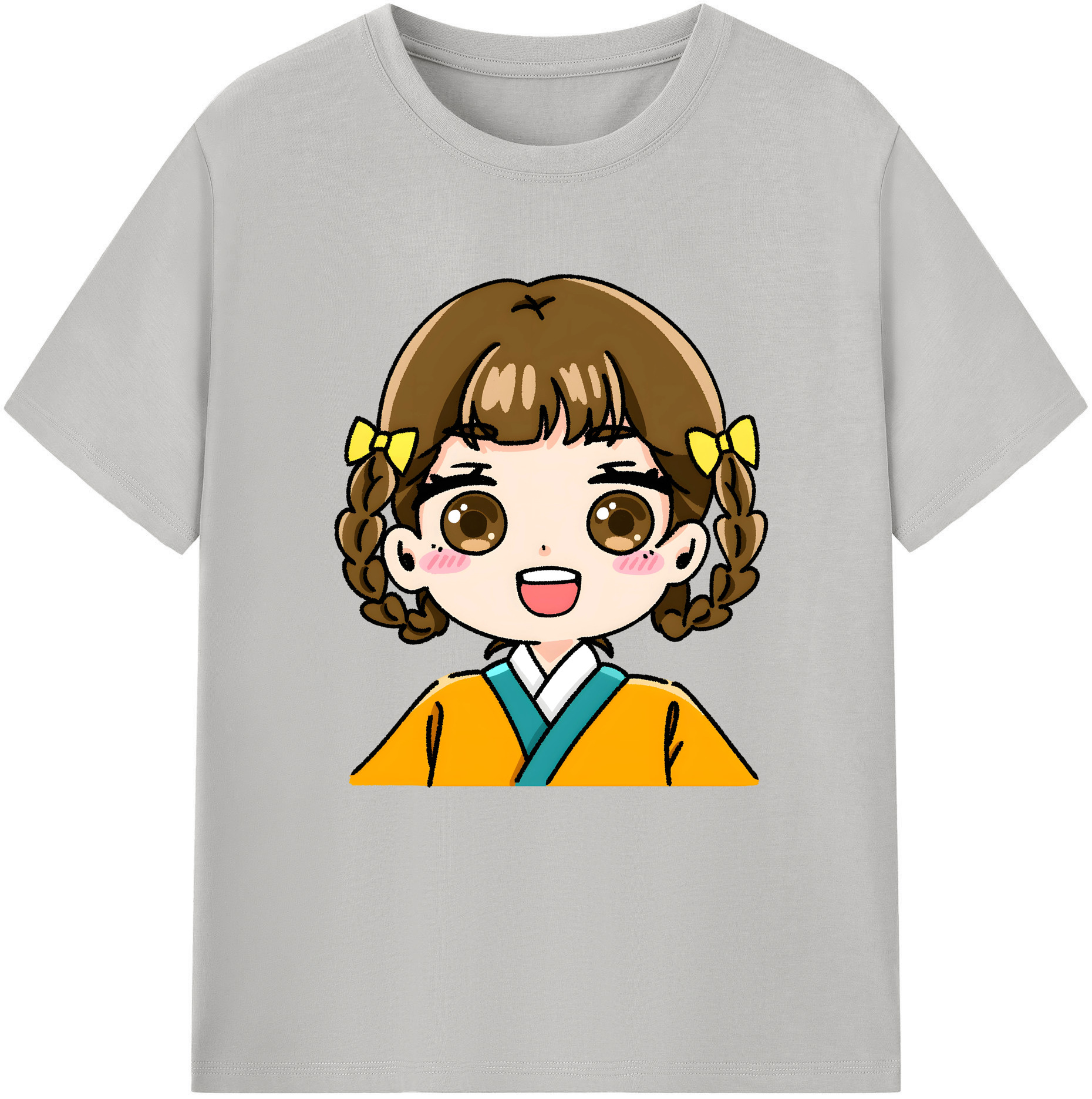 （画像用） 薬屋のひとりごと The Apothecary Diaries レディースカジュアルプリントTシャツ（綿100％）