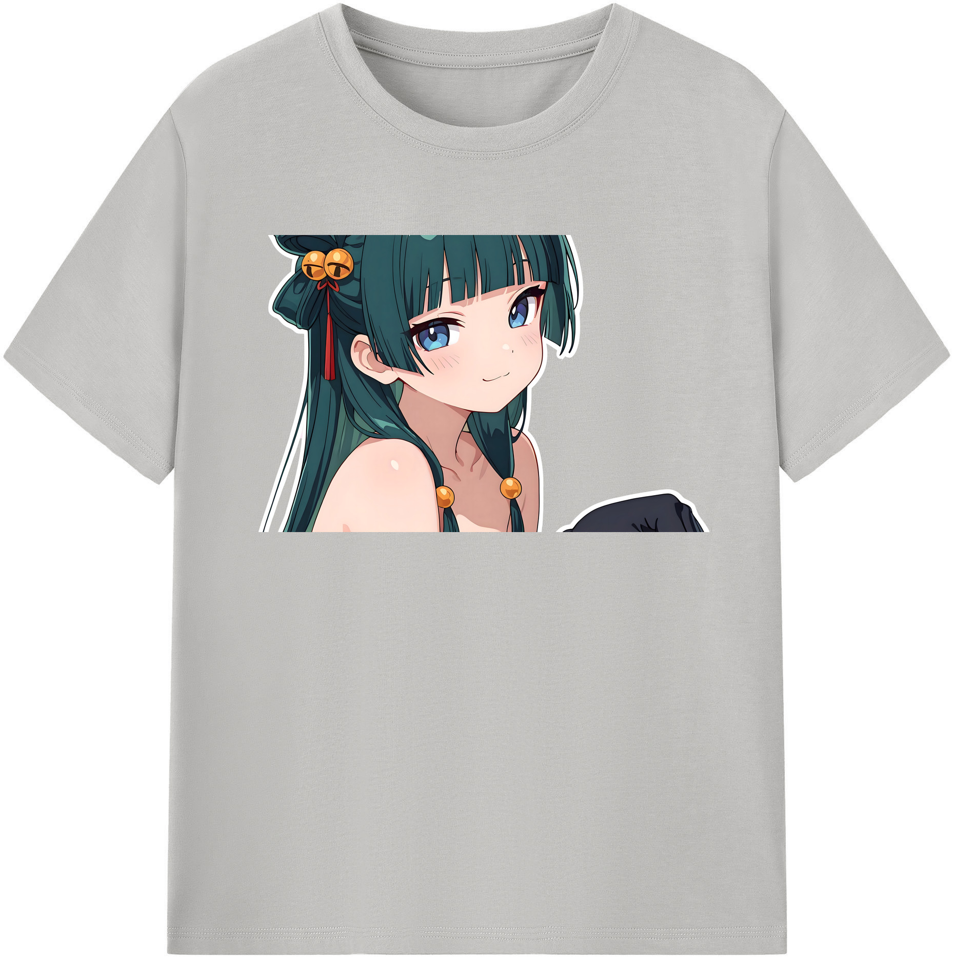 （画像用） 薬屋のひとりごと The Apothecary Diaries レディースカジュアルプリントTシャツ（綿100％）