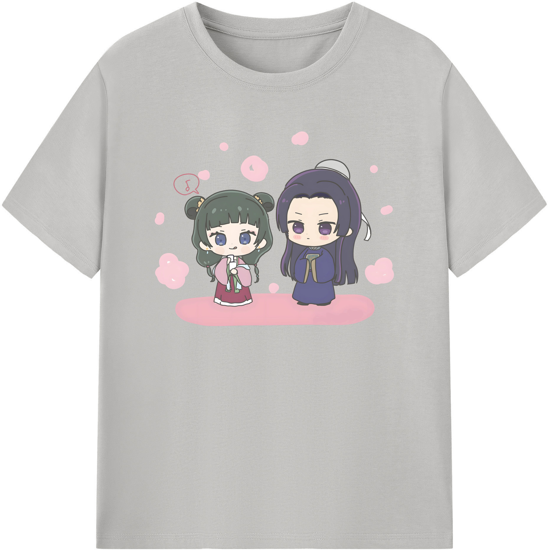 （画像用） 薬屋のひとりごと The Apothecary Diaries レディースカジュアルプリントTシャツ（綿100％）