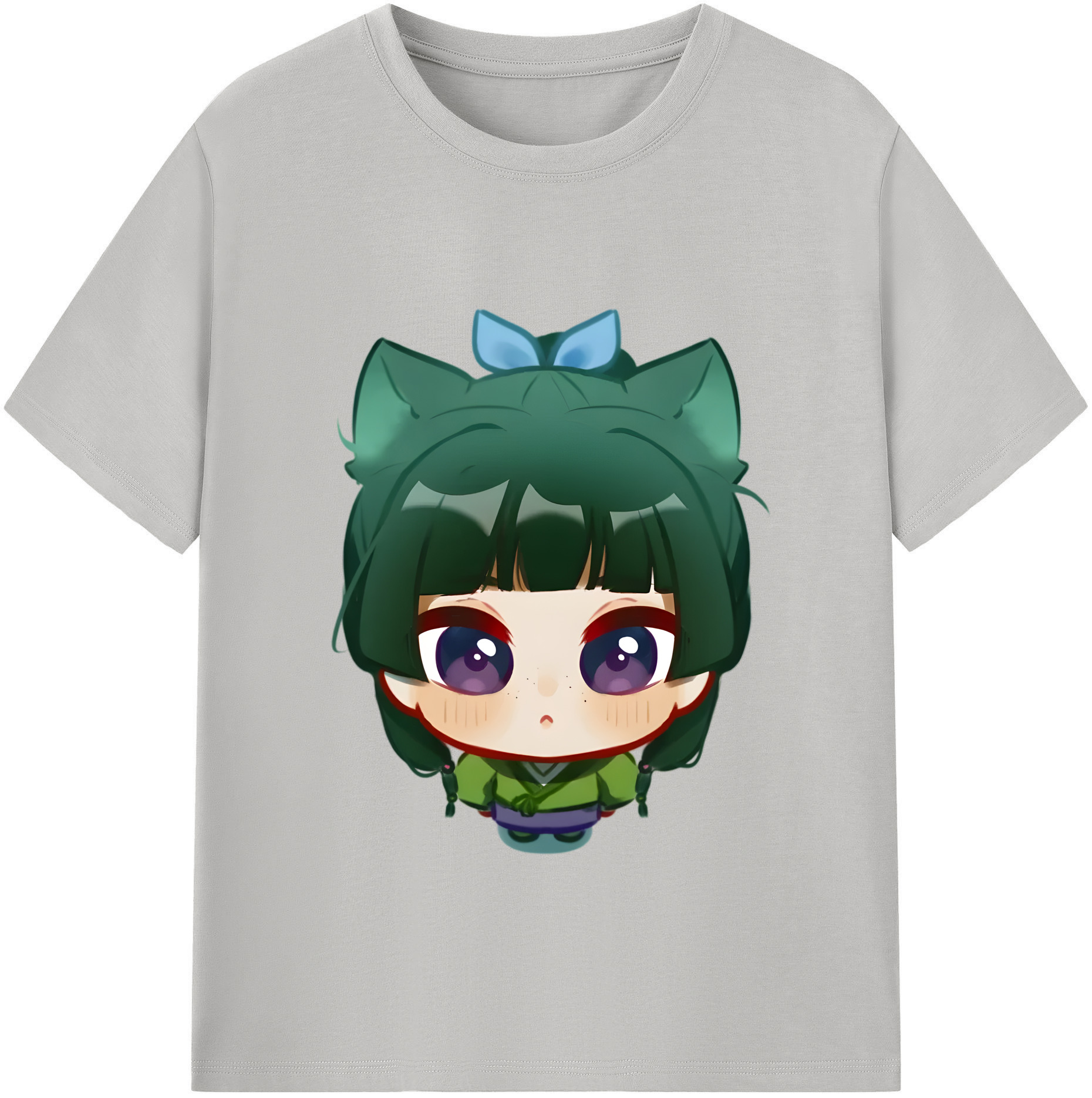 （画像用） 薬屋のひとりごと The Apothecary Diaries レディースカジュアルプリントTシャツ（綿100％）