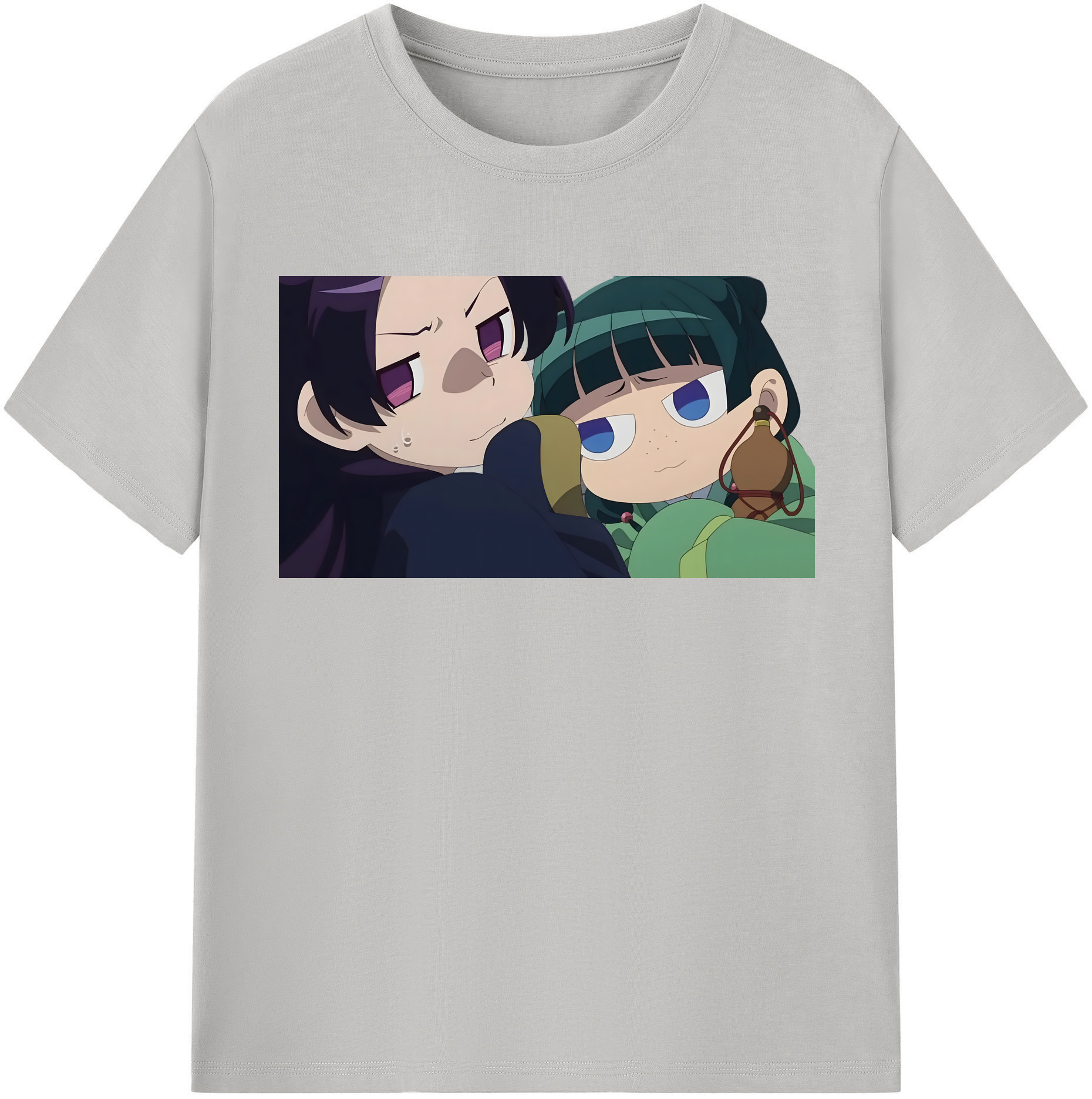 （画像用） 薬屋のひとりごと The Apothecary Diaries レディースカジュアルプリントTシャツ（綿100％）