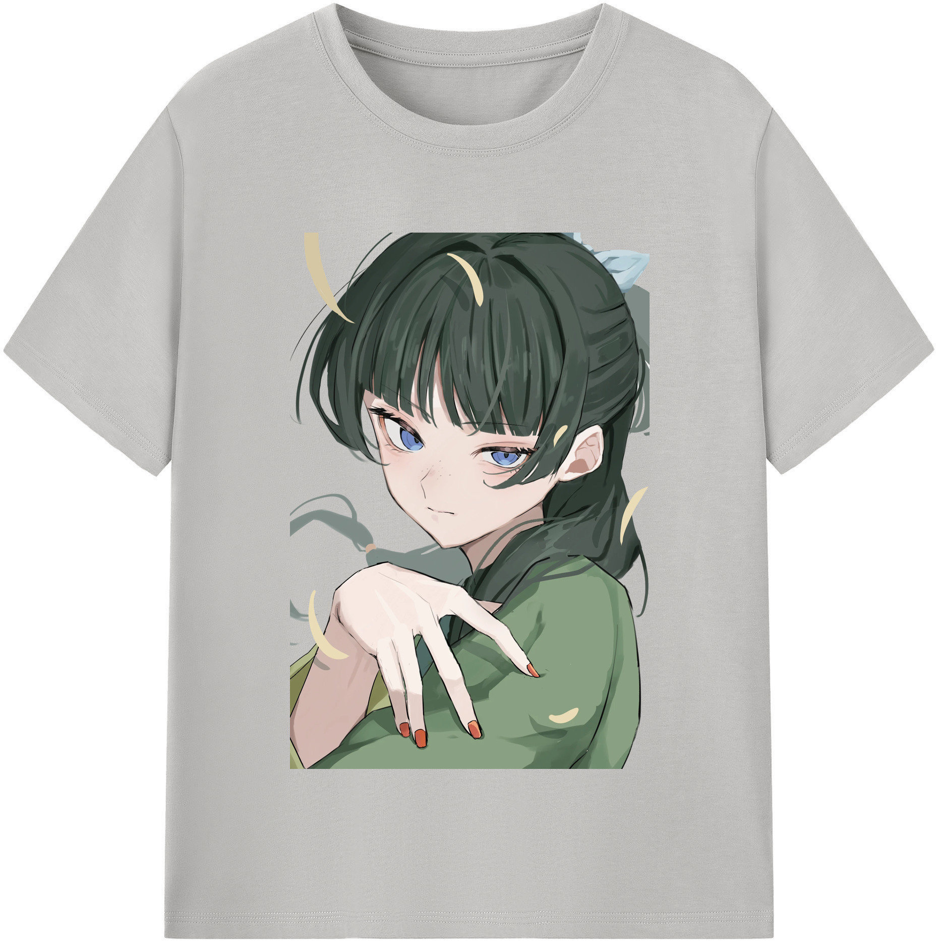 （画像用） 薬屋のひとりごと The Apothecary Diaries レディースカジュアルプリントTシャツ（綿100％）