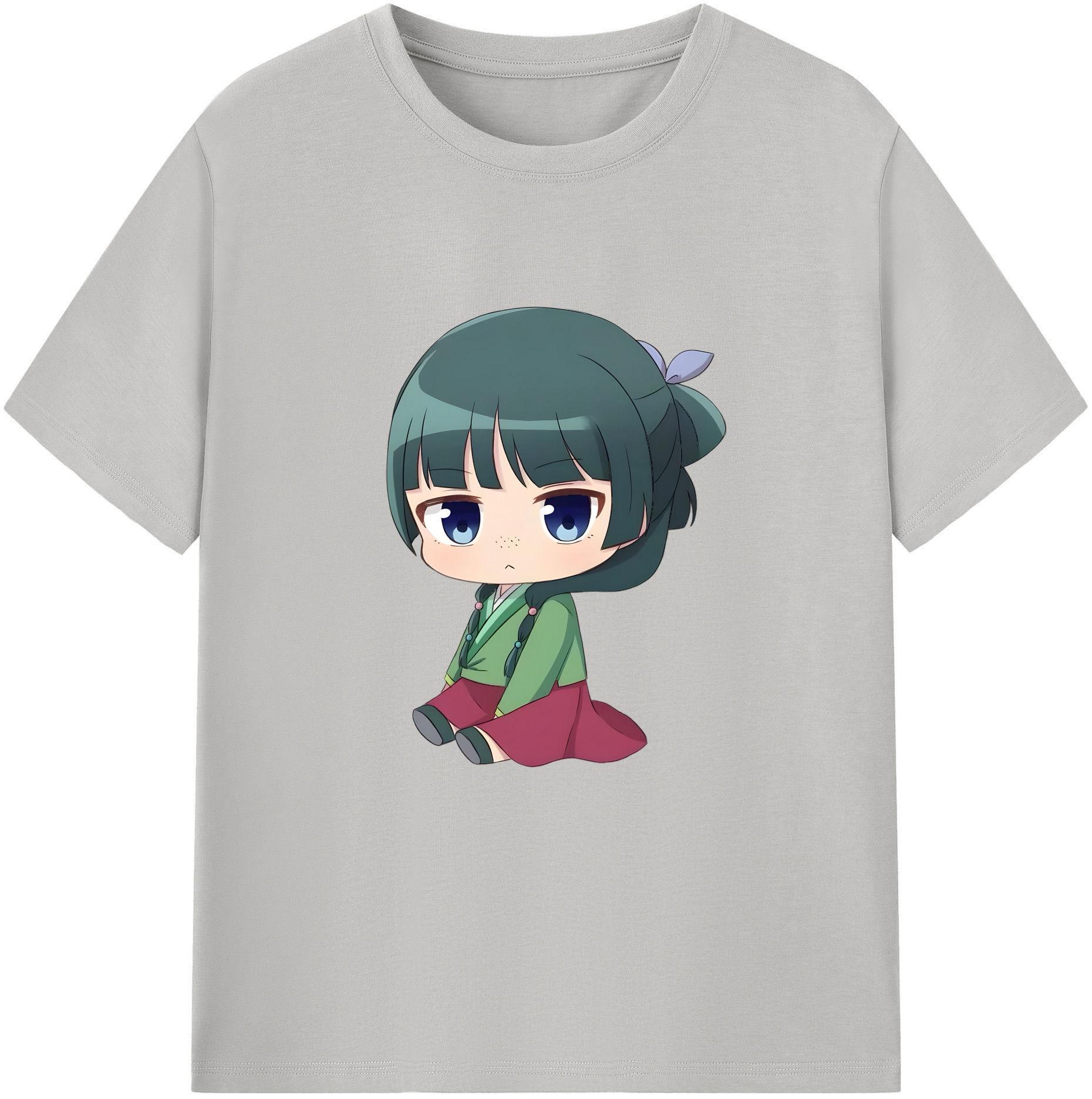 （画像用） 薬屋のひとりごと The Apothecary Diaries レディースカジュアルプリントTシャツ（綿100％）