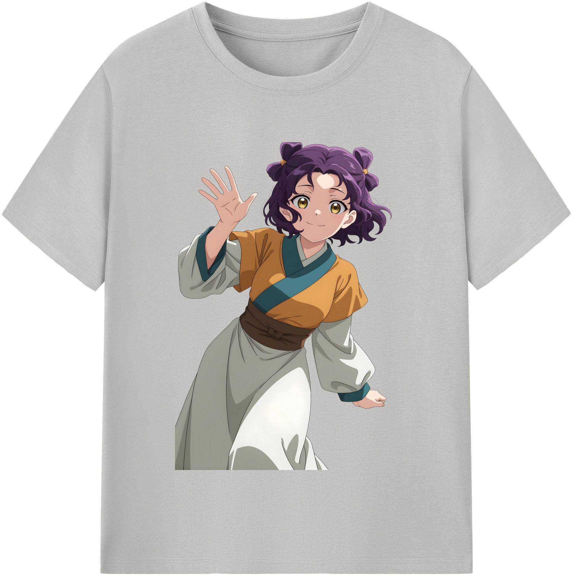 （画像用） 薬屋のひとりごと The Apothecary Diaries レディースカジュアルプリントTシャツ（綿100％）