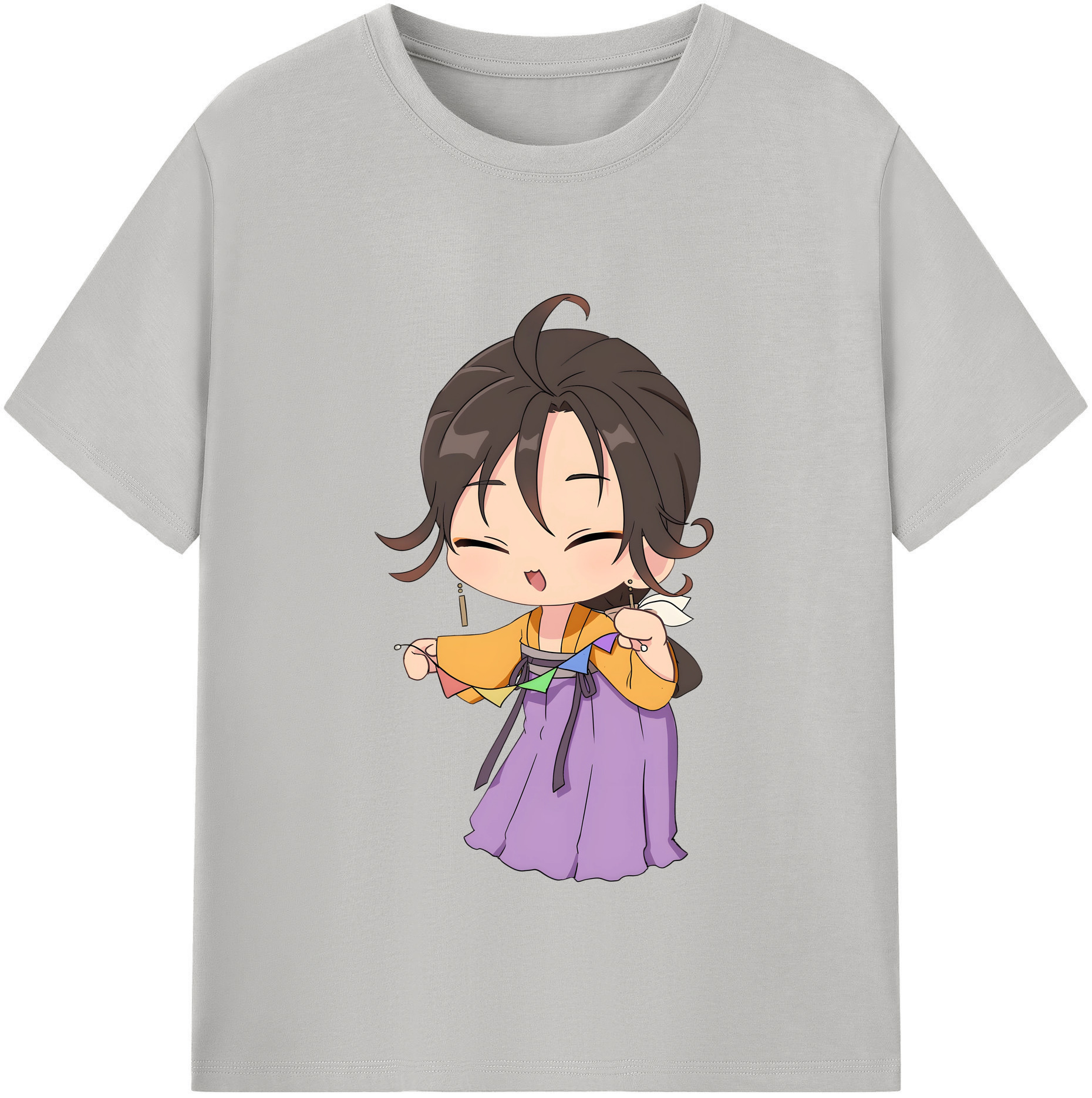 （画像用） 薬屋のひとりごと The Apothecary Diaries レディースカジュアルプリントTシャツ（綿100％）